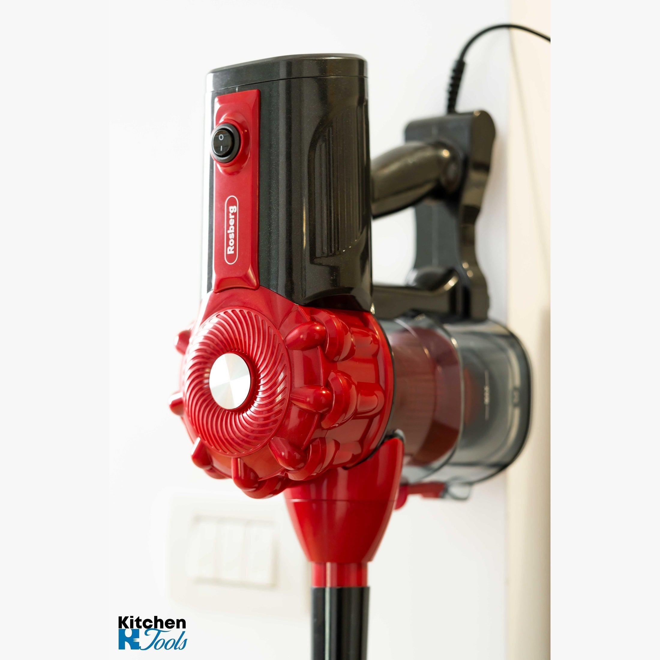 Aspirator Vertical 2 în 1 Rosberg, 600W, Filtru HEPA
