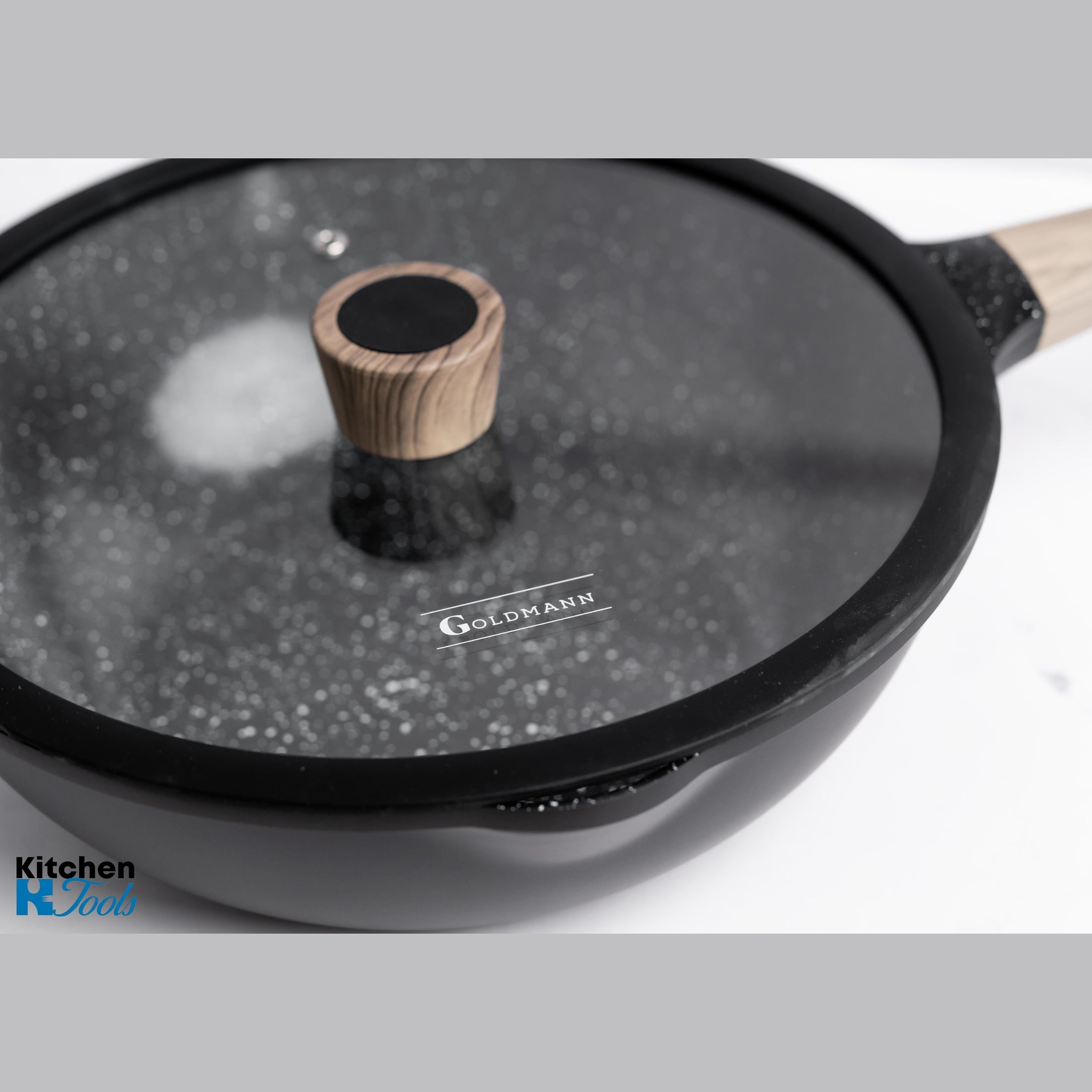 Set vase gătit 9 piese, 3 straturi ceramice, Goldmann