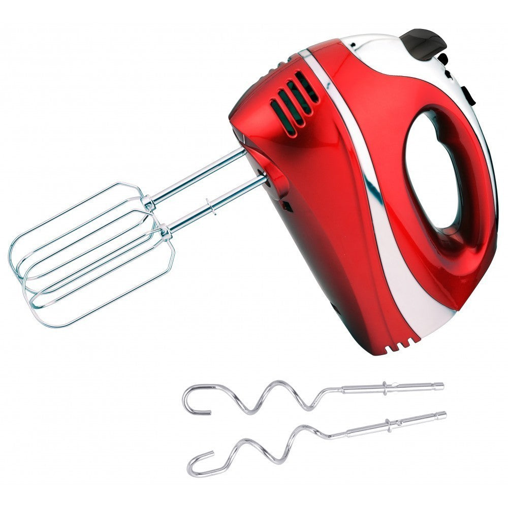 Mixer de mână Voltz 300W, funcție turbo, roșu