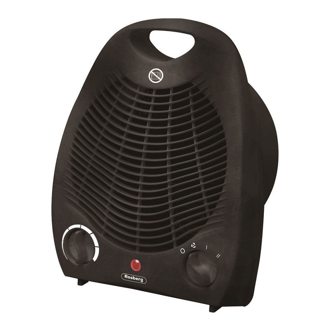 Aeroterma portabila Rosberg 2500W, negru