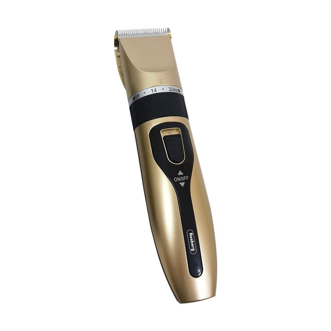 Aparat de tuns Rosberg auriu, autonomie 90 min
