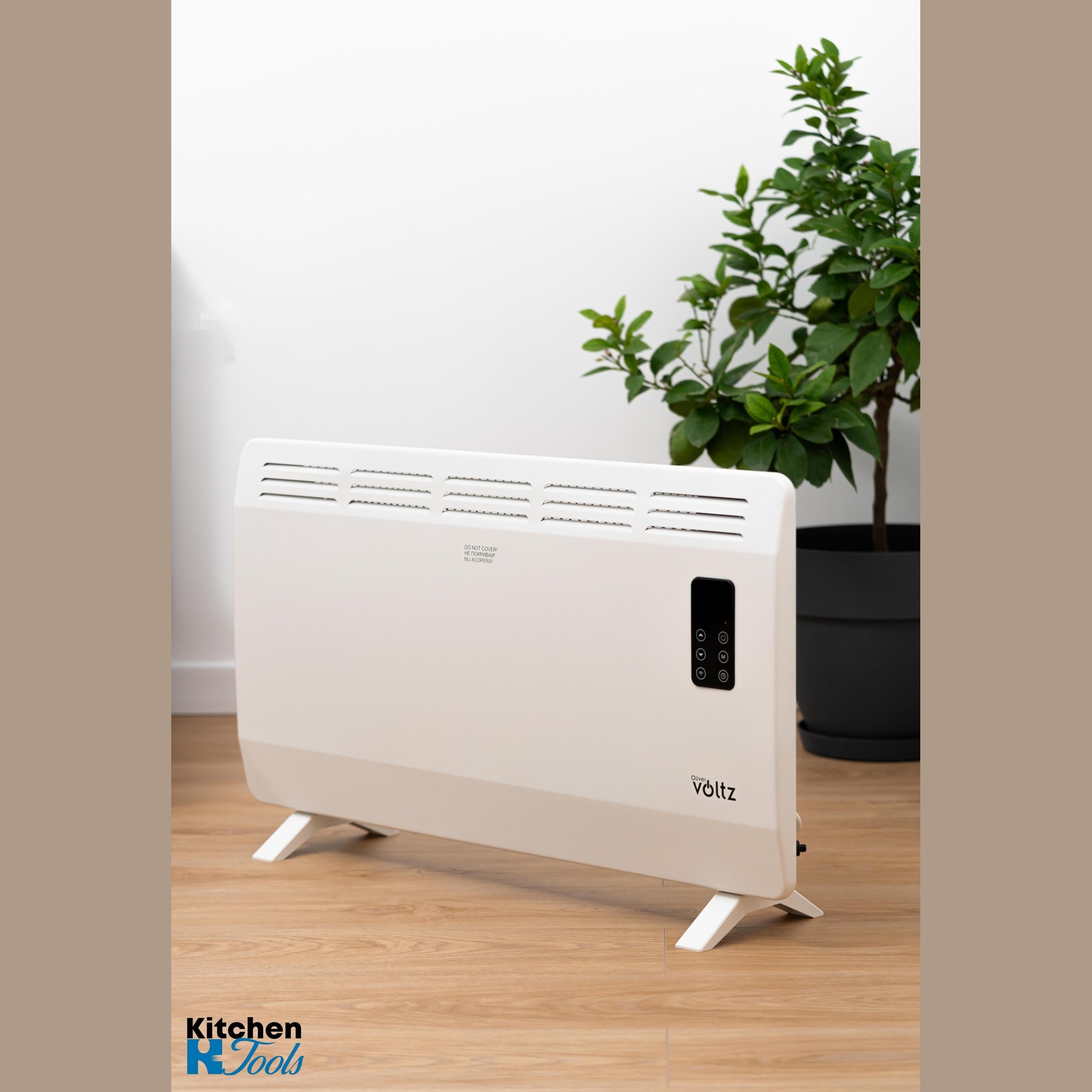 Convector electric Oliver Voltz 2400W, alb