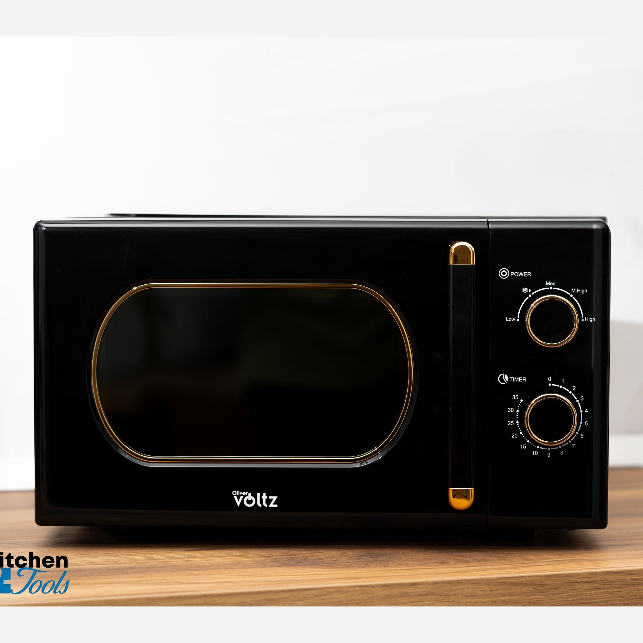 Cuptor cu microunde Voltz, 700W, negru