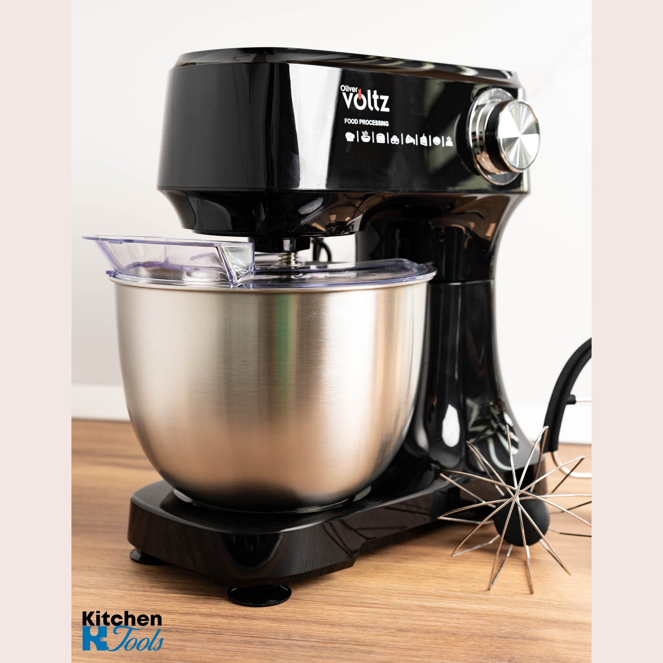 Mixer Planetar 3.5L, Oliver Voltz, negru
