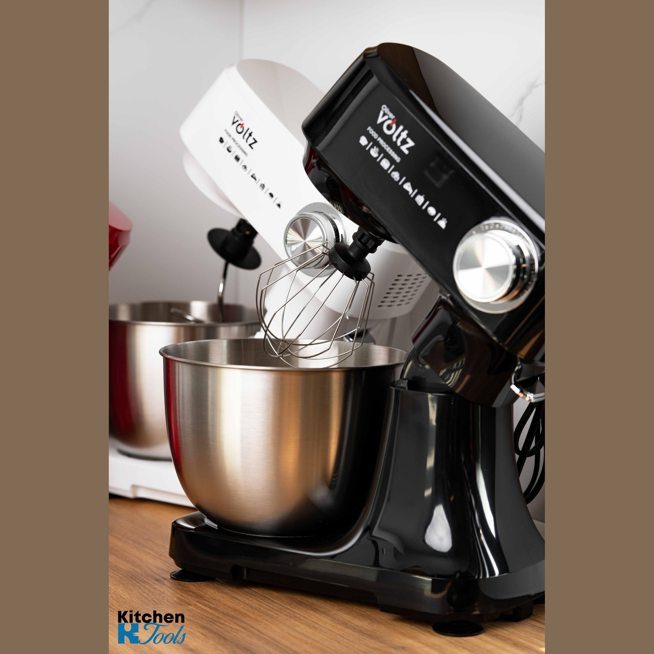 Mixer Planetar 3.5L, Oliver Voltz, negru