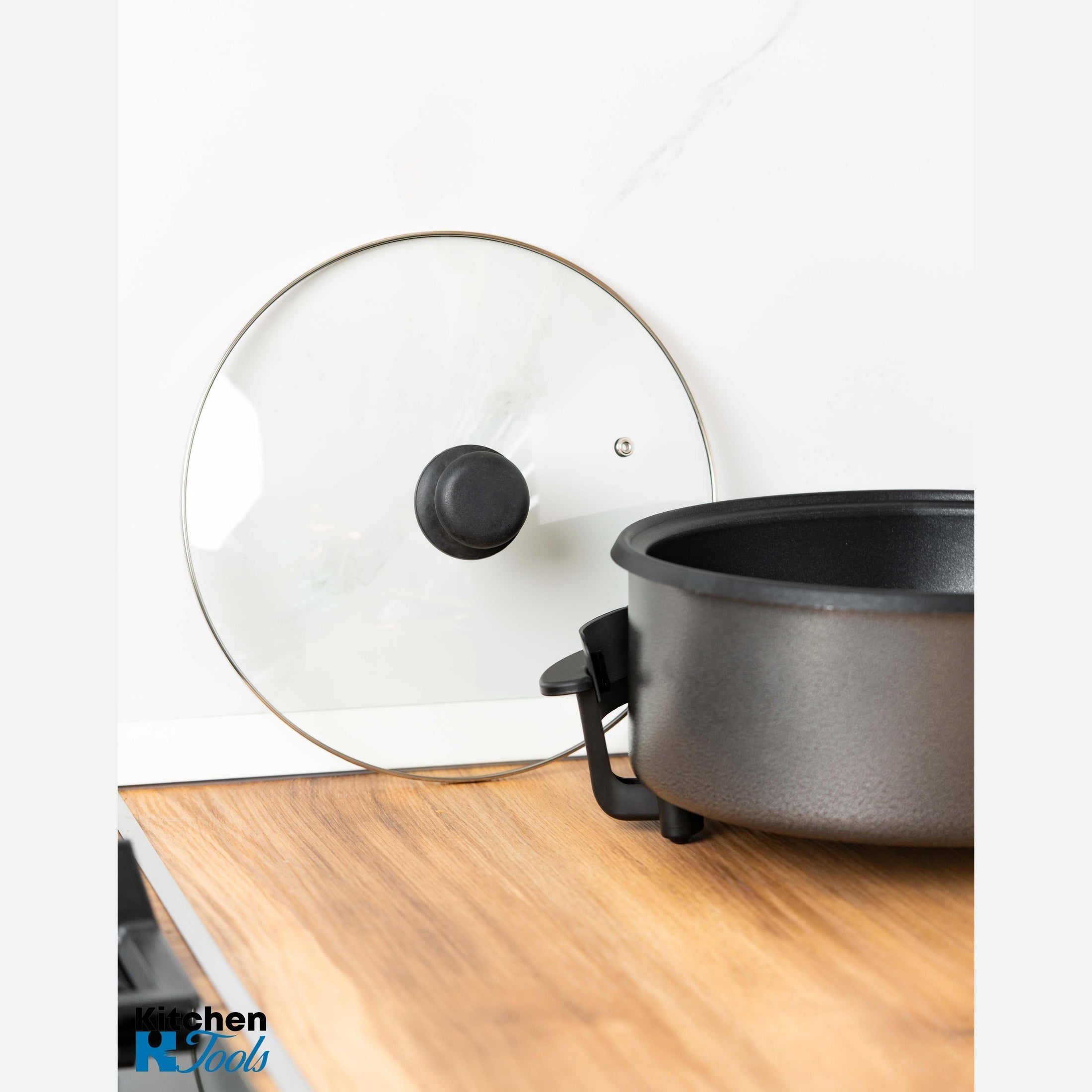 Cratita electrica Rosberg 1500W cu capac sticla