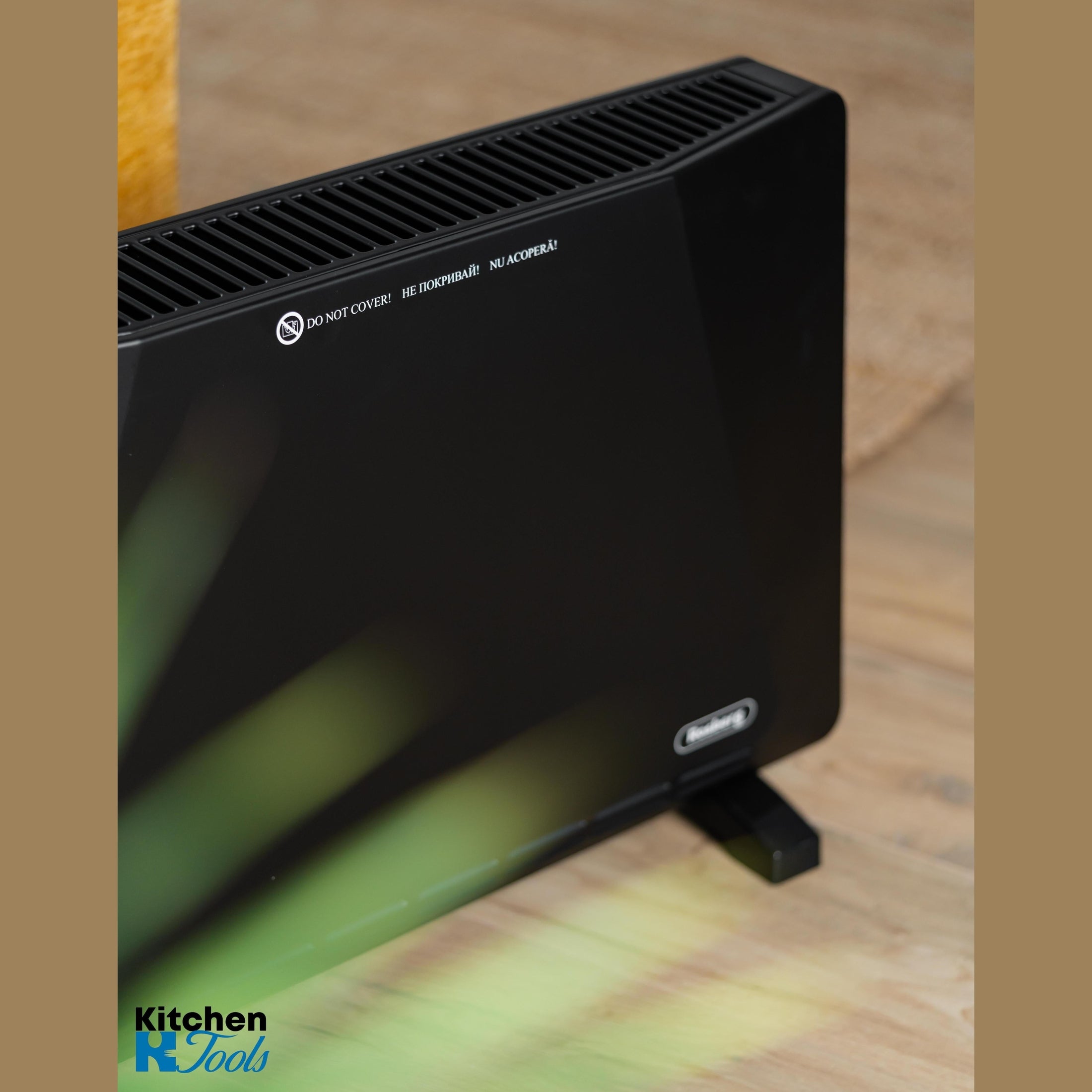 Convector electric Rosberg, negru, 2500W