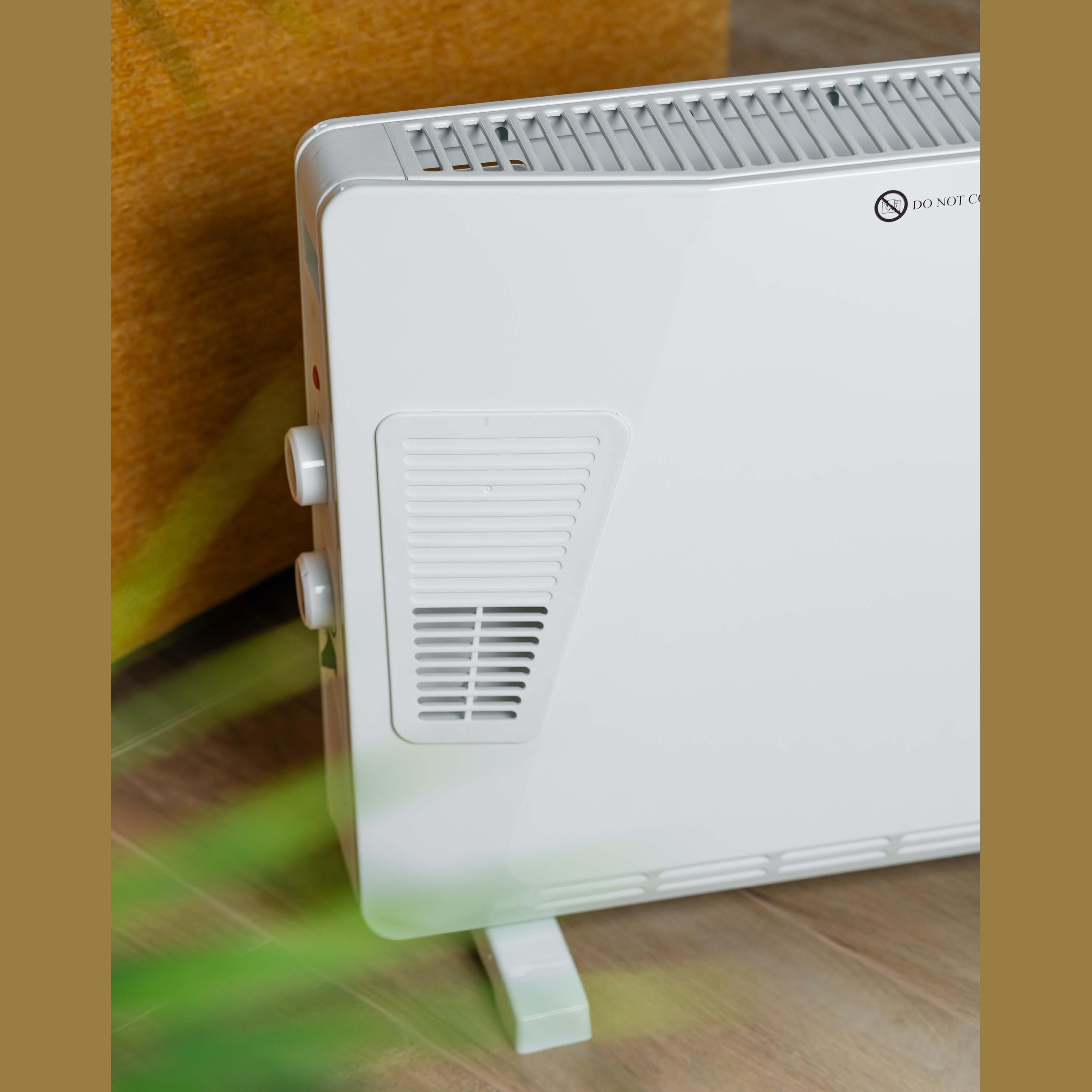 Convector electric Rosberg, alb, 2500W