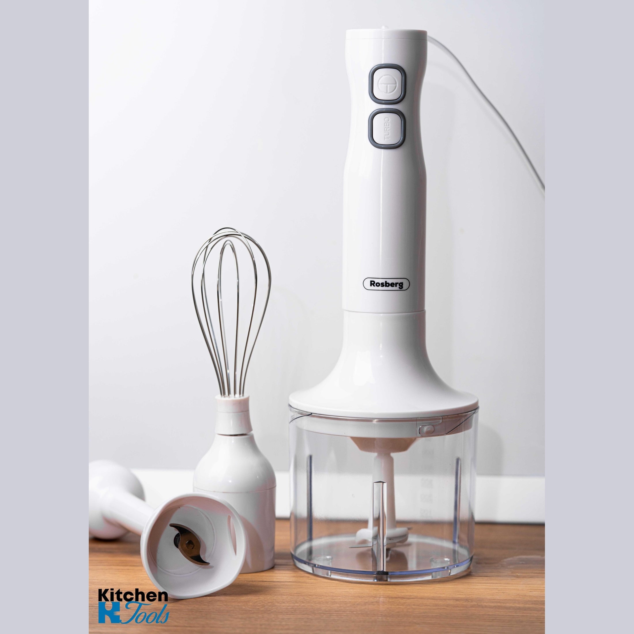 Set blender 3 in 1 Rosberg, 400W, alb