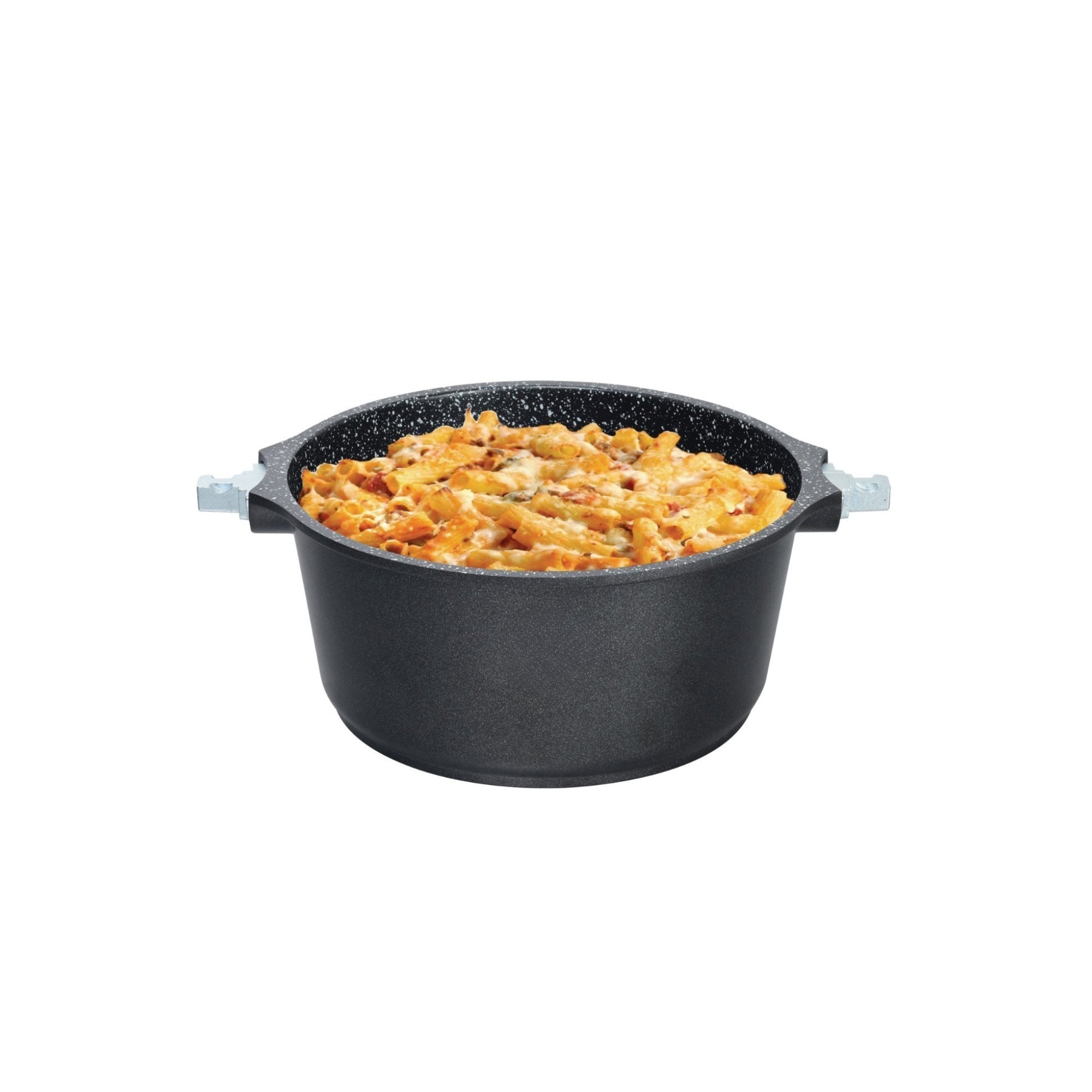 Cratita cu maner detasabil, 4.3litri, aluminiu turnat, Goldmann, suprafata antiaderenta, inclusiv inductie