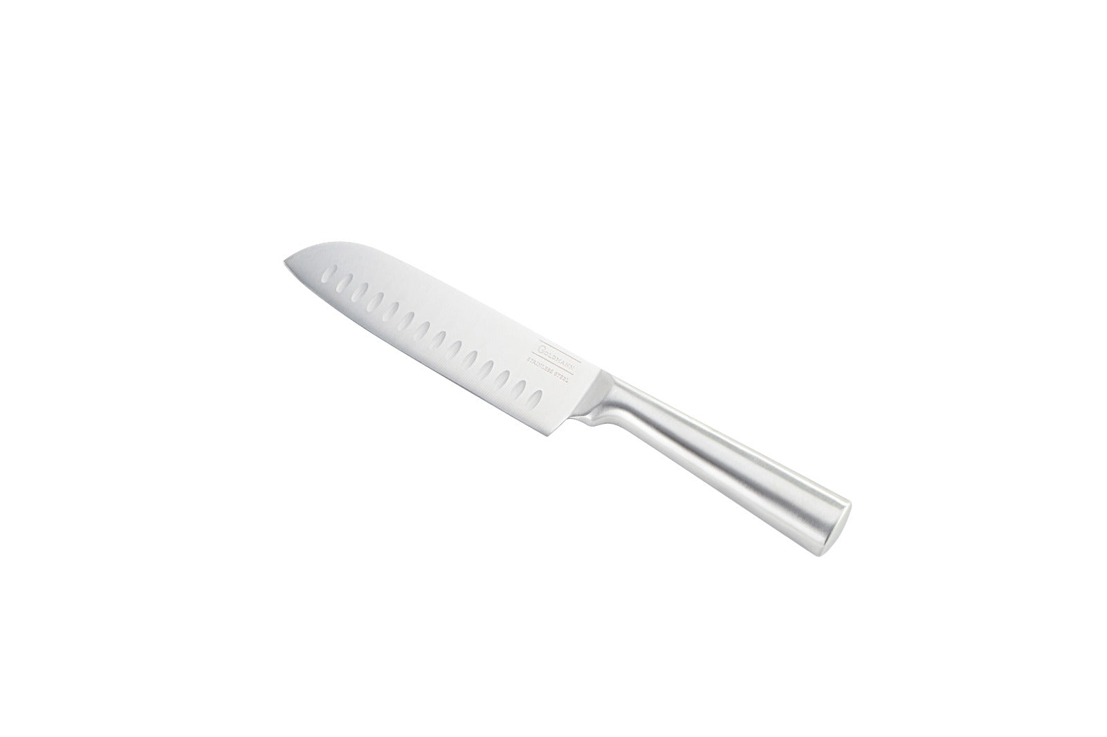 Cutit Santoku din otel inoxidabil, 2.5mm grosimea lamei, 16.5cm lungime, Goldmann