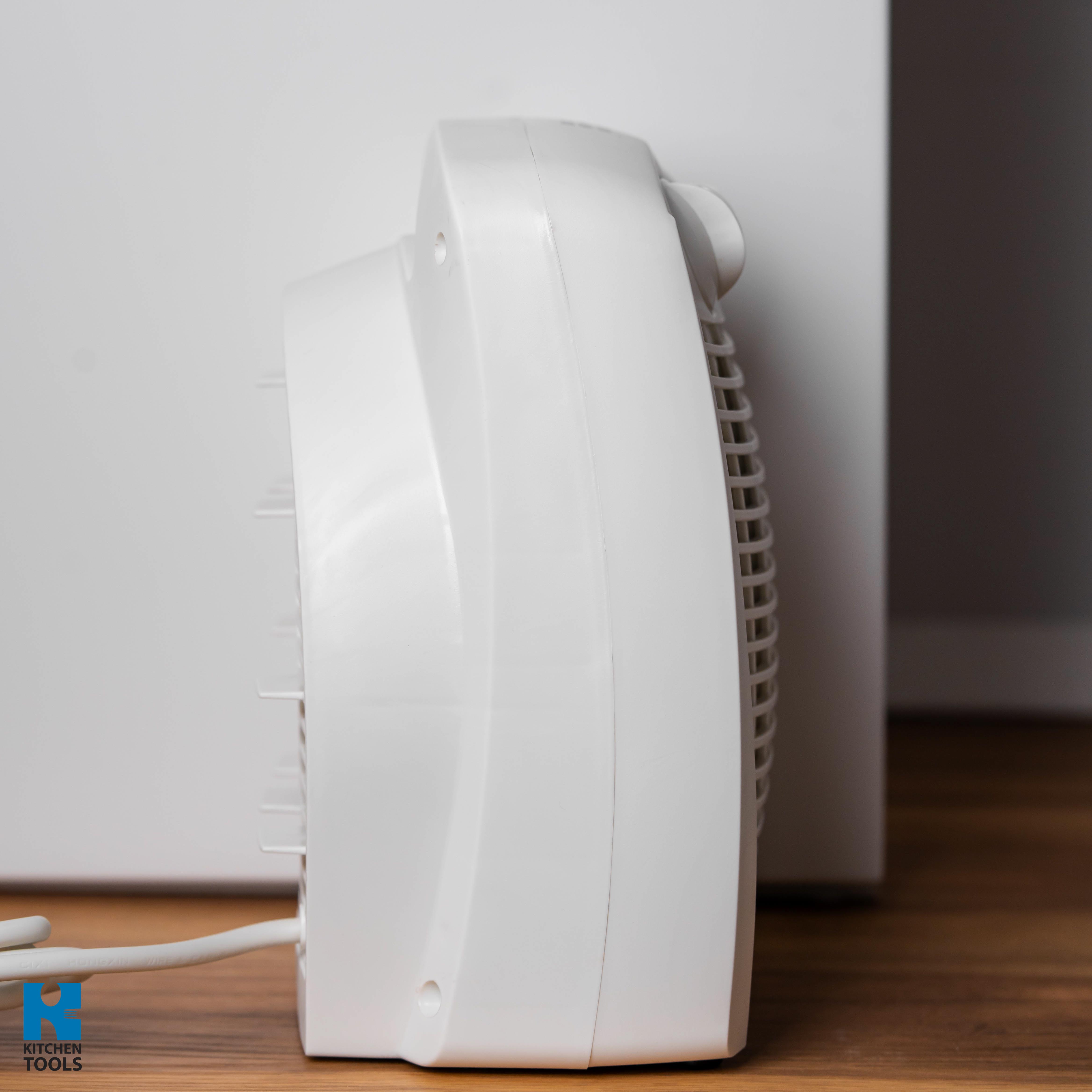 Aeroterma, 2 trepte, 2000W, 3 moduri de functionare, aer cald/rece, protectie la supraincalzire, Voltz, alba