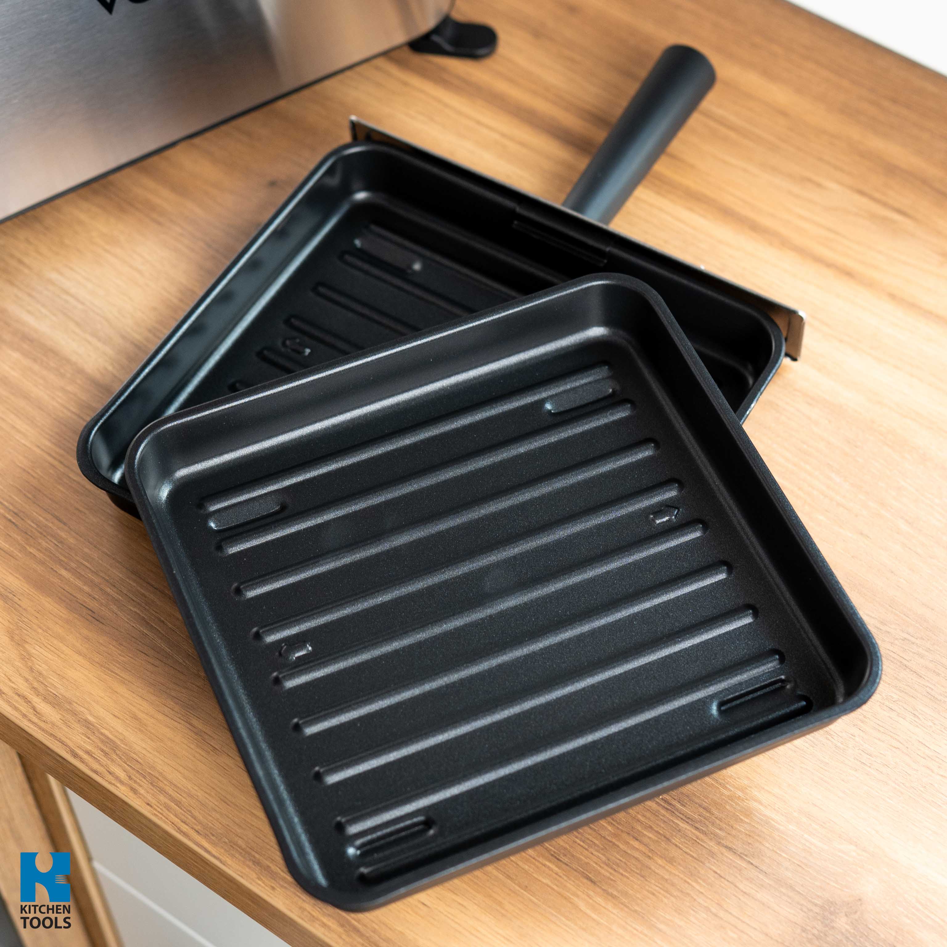 Grill electric 4 in 1 multifunctional, Toast/Grill/Cuptor/BBQ, 1700W, antiaderent, inox, Oliver Voltz