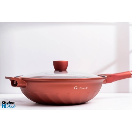 Set Vase Gătit 9 Piese, Aluminiu Turnat, Goldmann