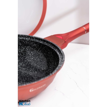 Set Vase Gătit 9 Piese, Aluminiu Turnat, Goldmann