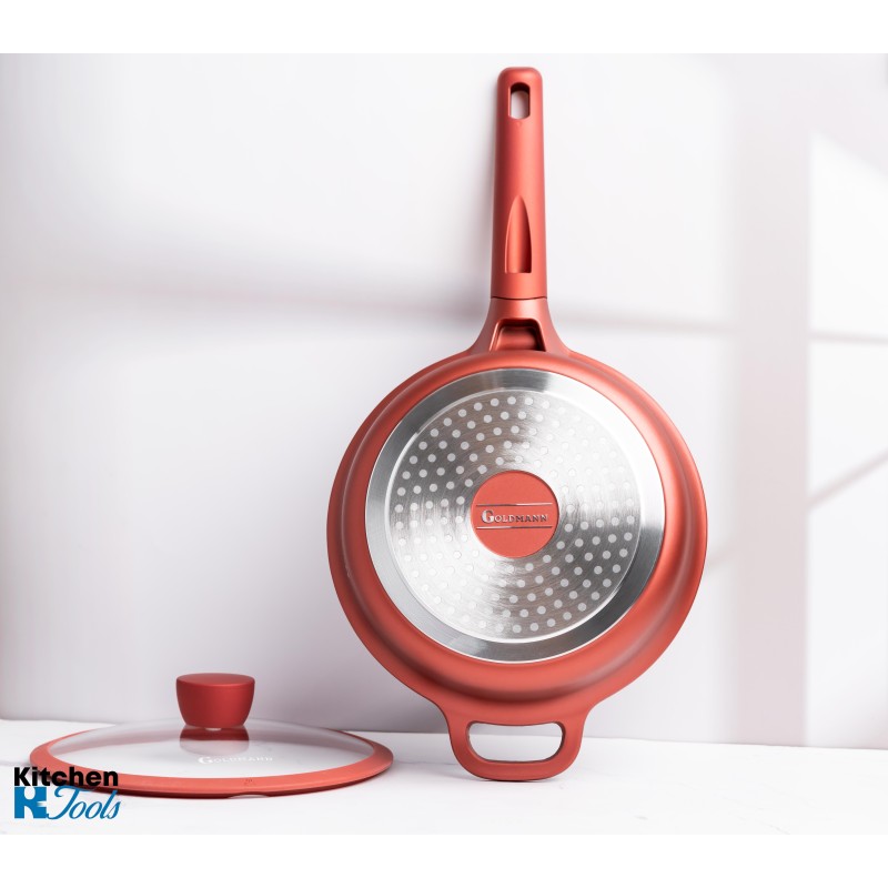 Set Vase Gătit 9 Piese, Aluminiu Turnat, Goldmann