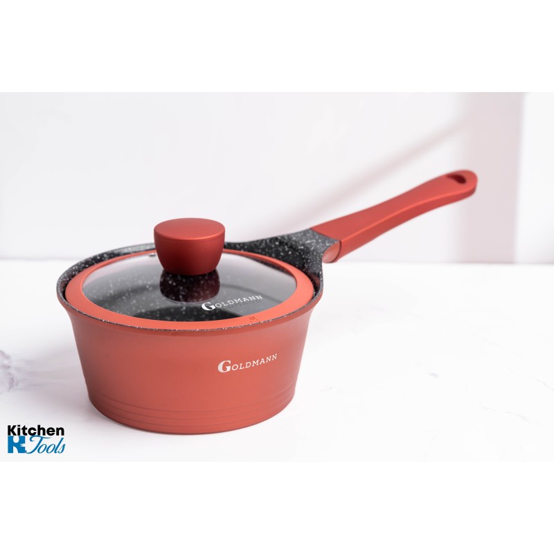 Set Vase Gătit 9 Piese, Aluminiu Turnat, Goldmann