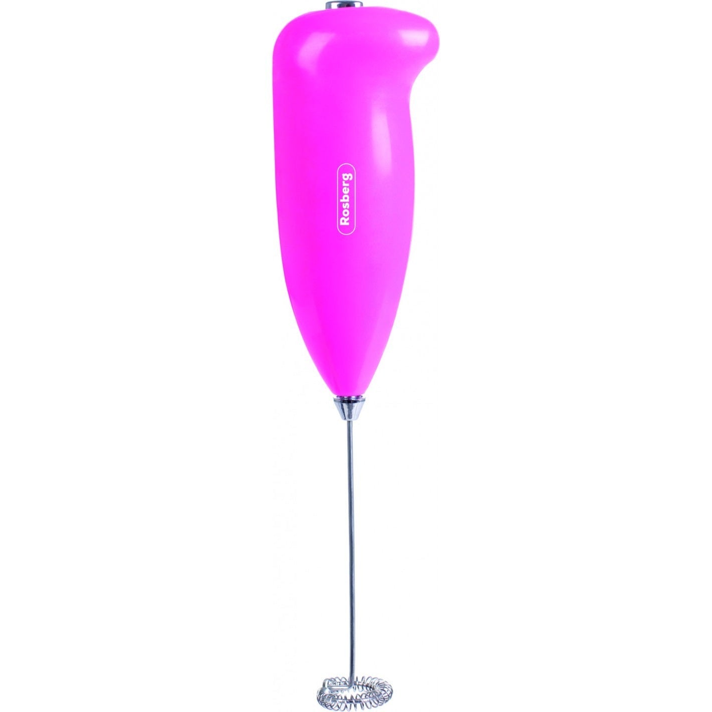 Mixer de mână Rosberg, inoxidabil, roz, 11 cm