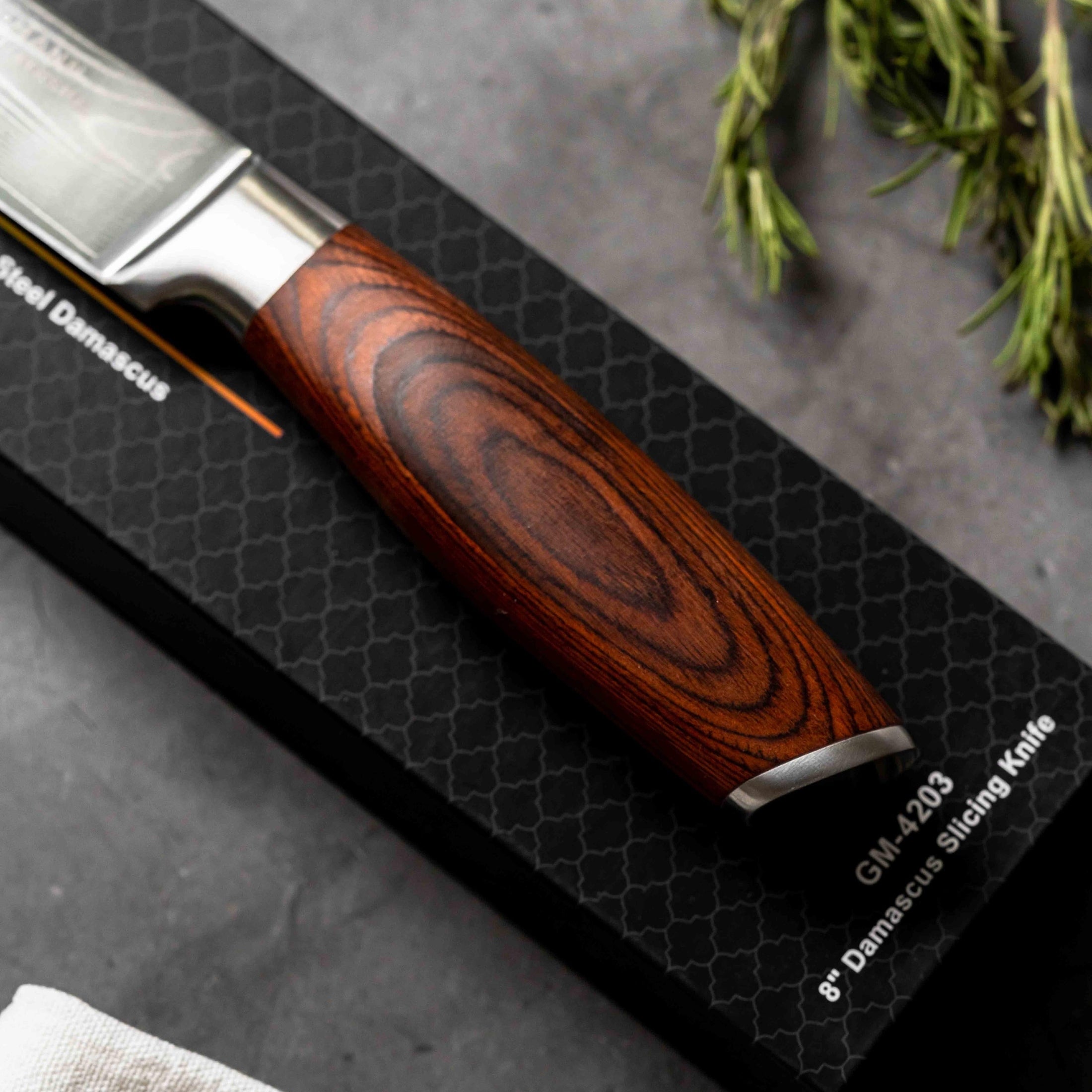Cuțit Damascus Profesional, Lama 20.3cm