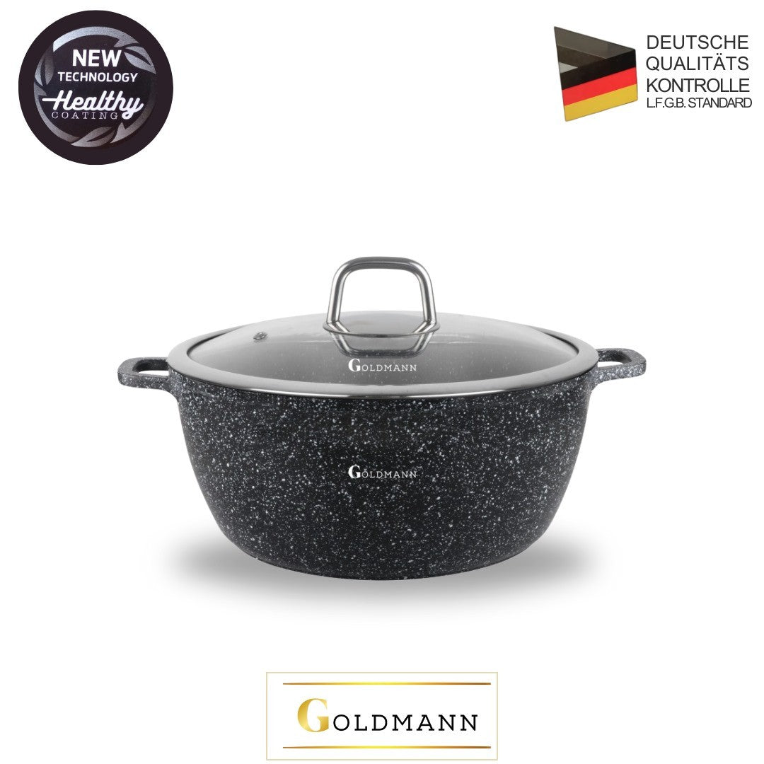 Cratită aluminiu Goldmann 7.9L cu capac termorezistent