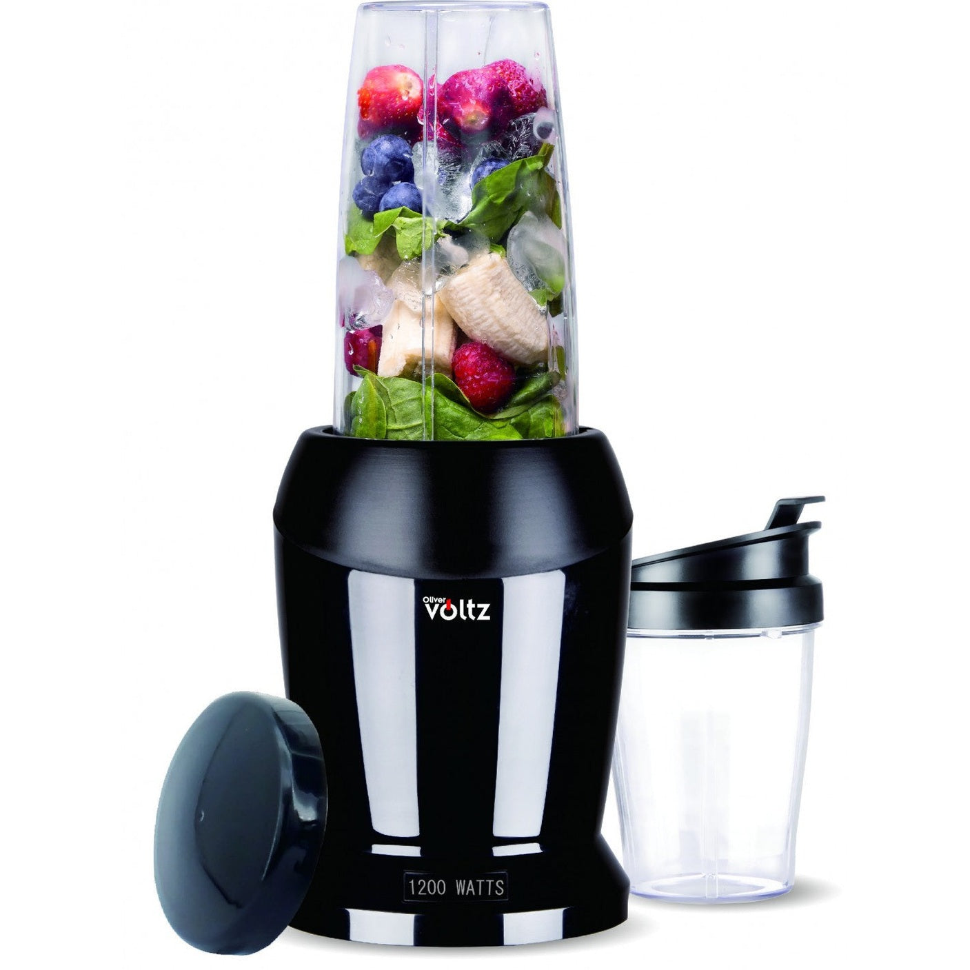 Blender Oliver Voltz 1200W, multifuncțional, negru