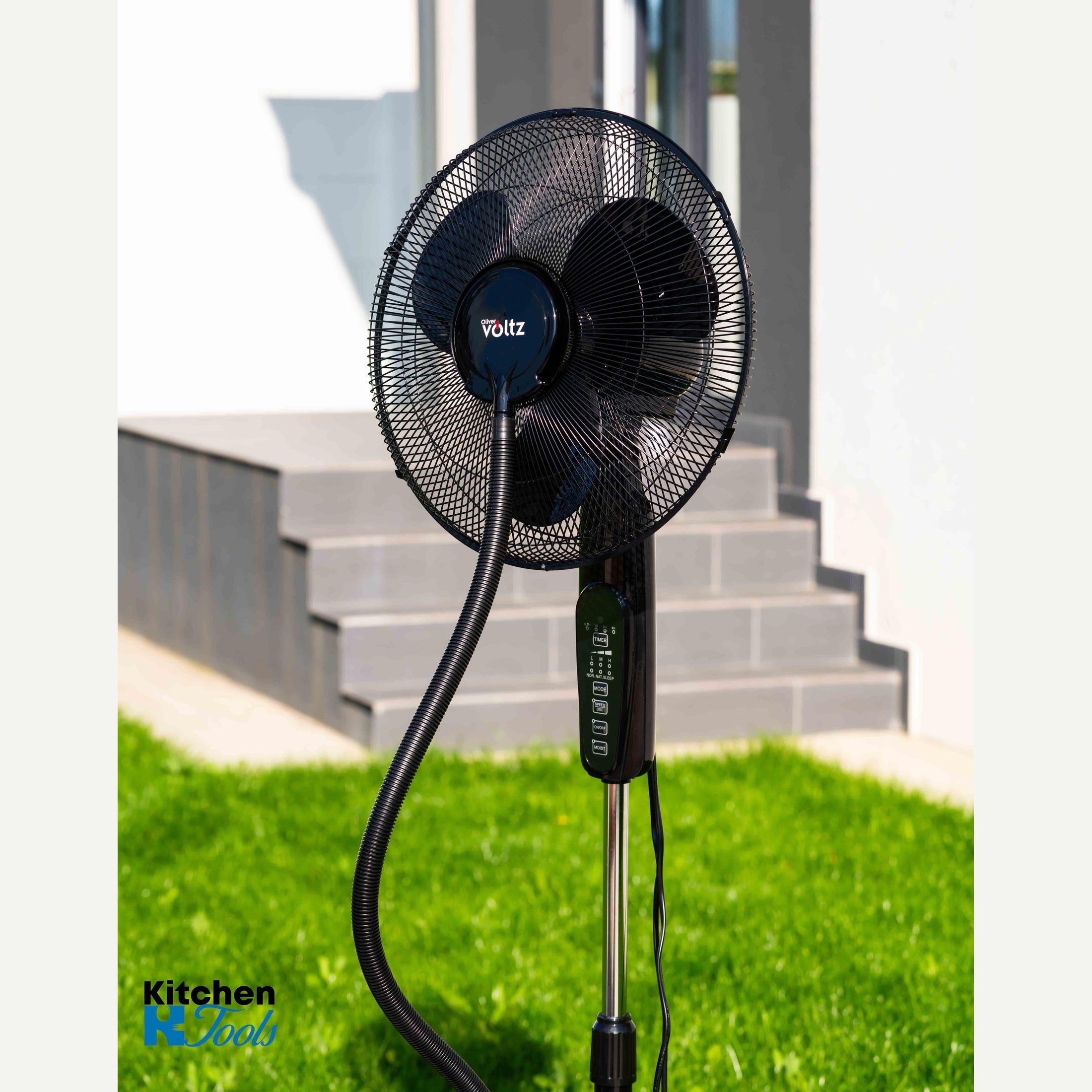 Ventilator și umidificator Oliver Voltz, negru