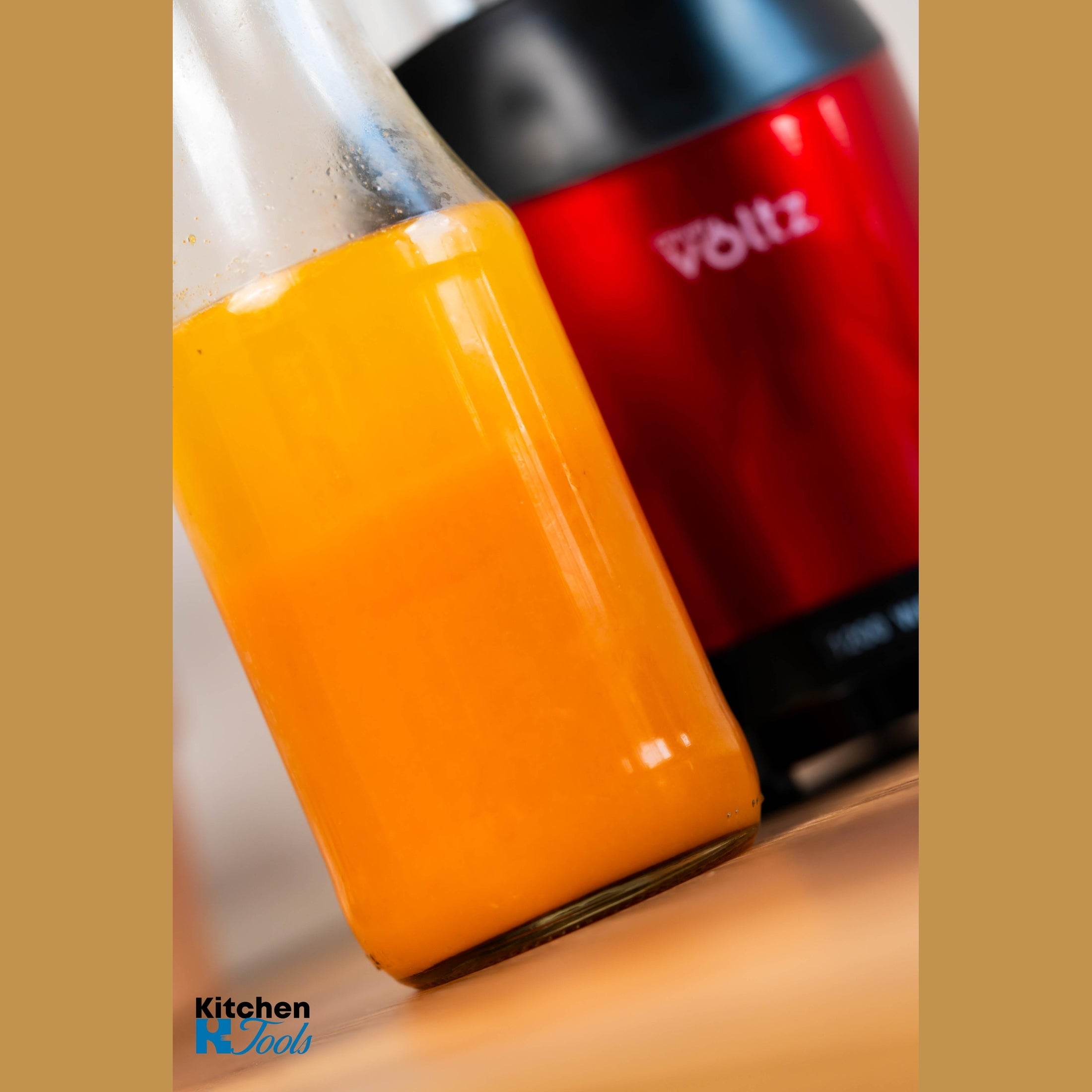 Blender multifuncțional Oliver Voltz, roșu, 1200W