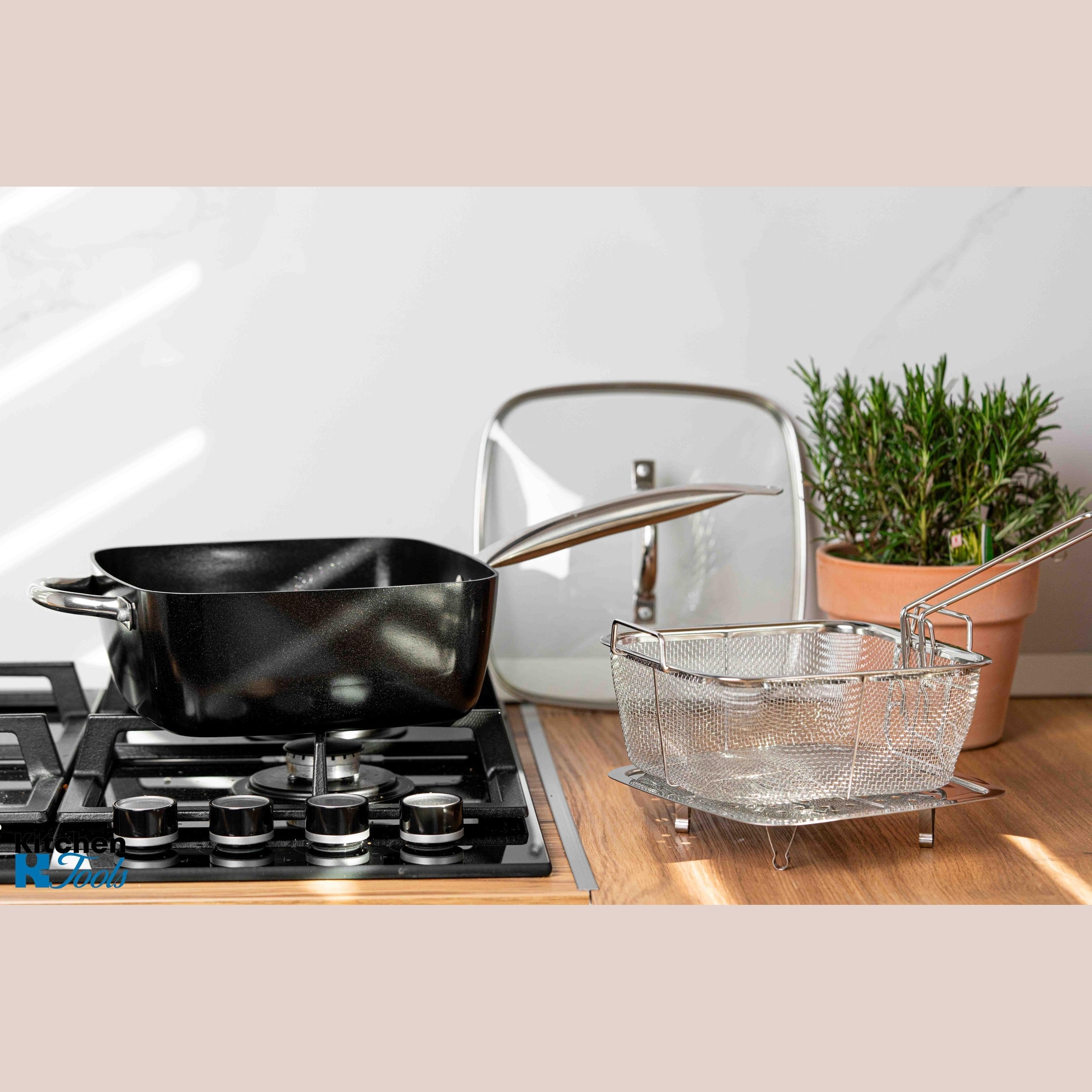 Tigaie Multifuncțională Antiaderentă 24x24x9.5cm