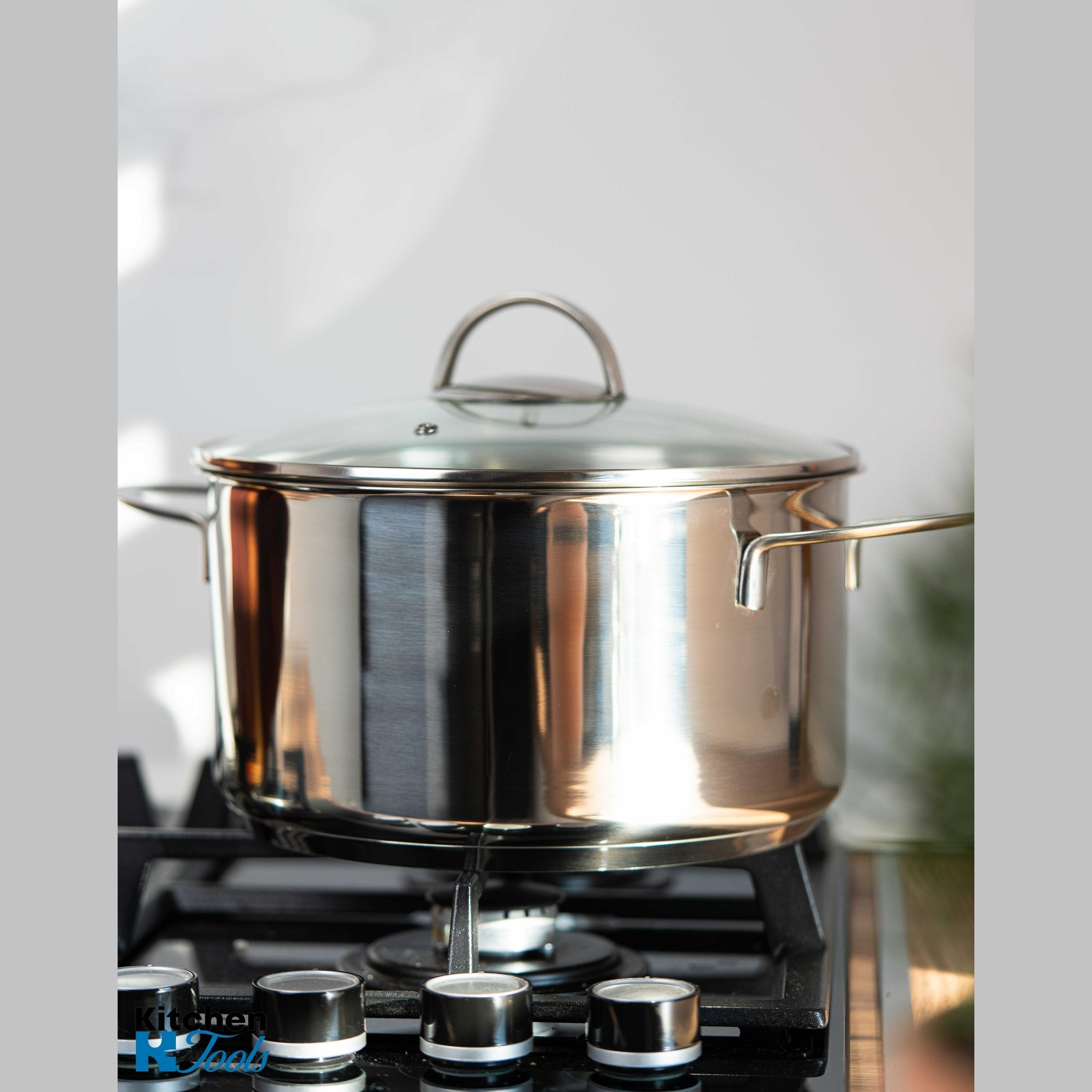 Cratita PREMIUM 5.9L, Inox 18/10, Capac Sticla