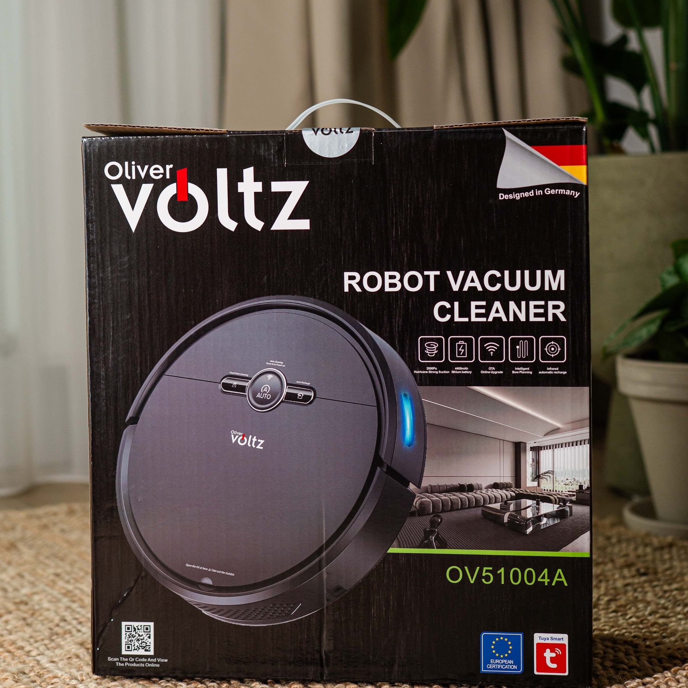 Oliver Voltz - Aspirator Robot 3 în 1 cu funcție MOP