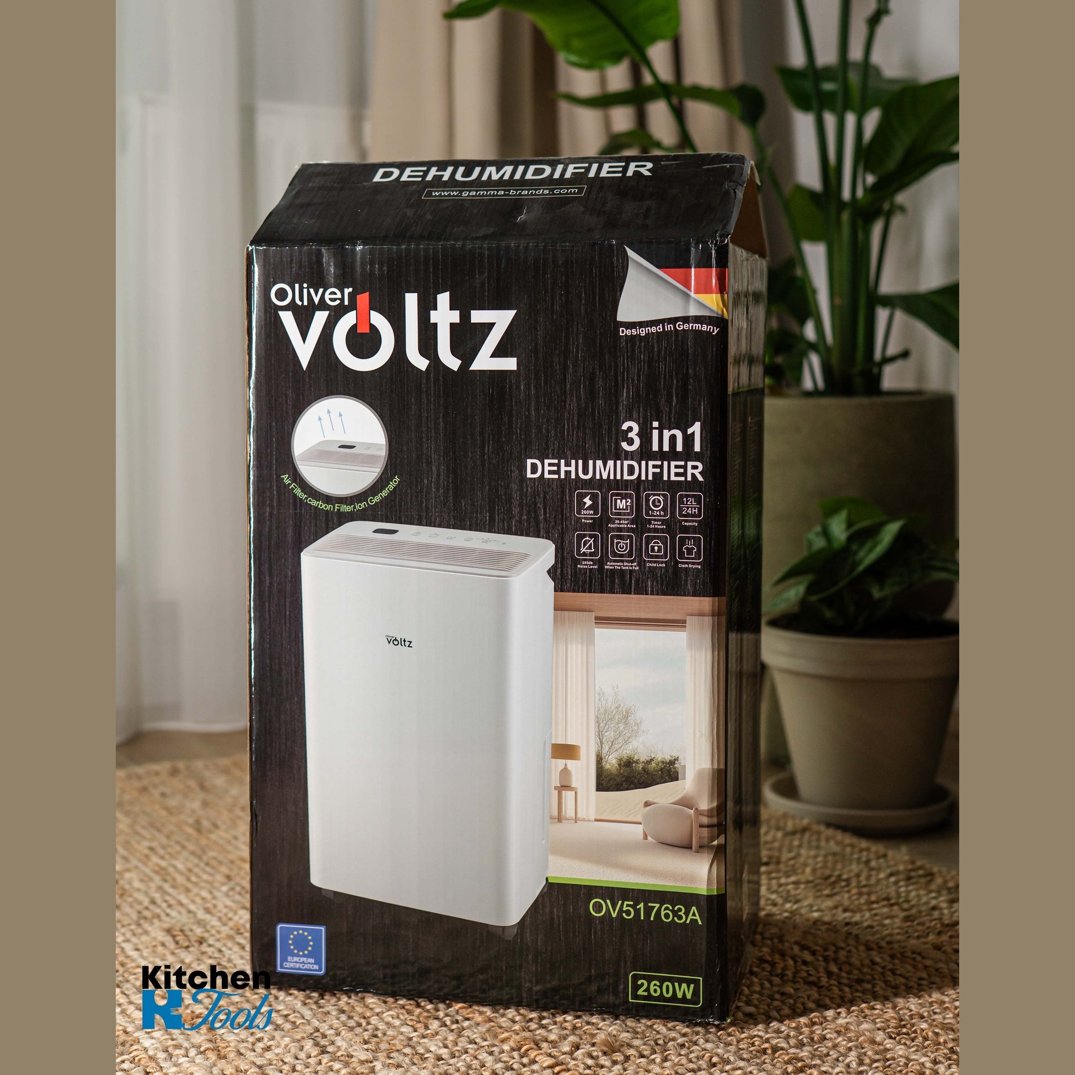 Dezumidificator Oliver Voltz - eficiență și confort