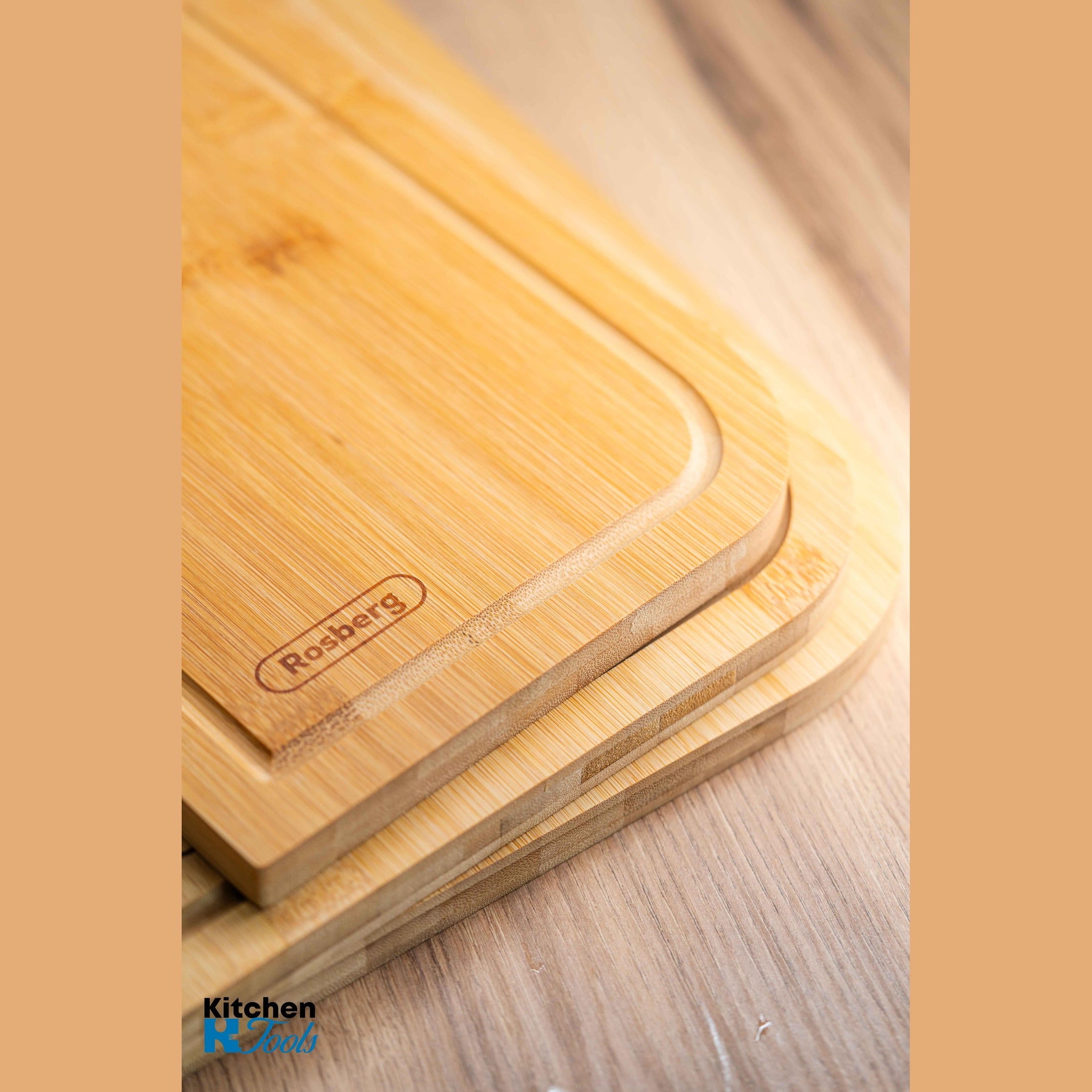 Set Tocătoare Bambus Organic Rosberg