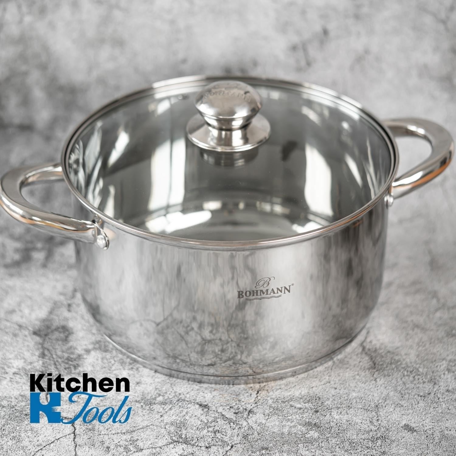 Cratita inox 2.1l, capac yena, 16cm, Bohmann