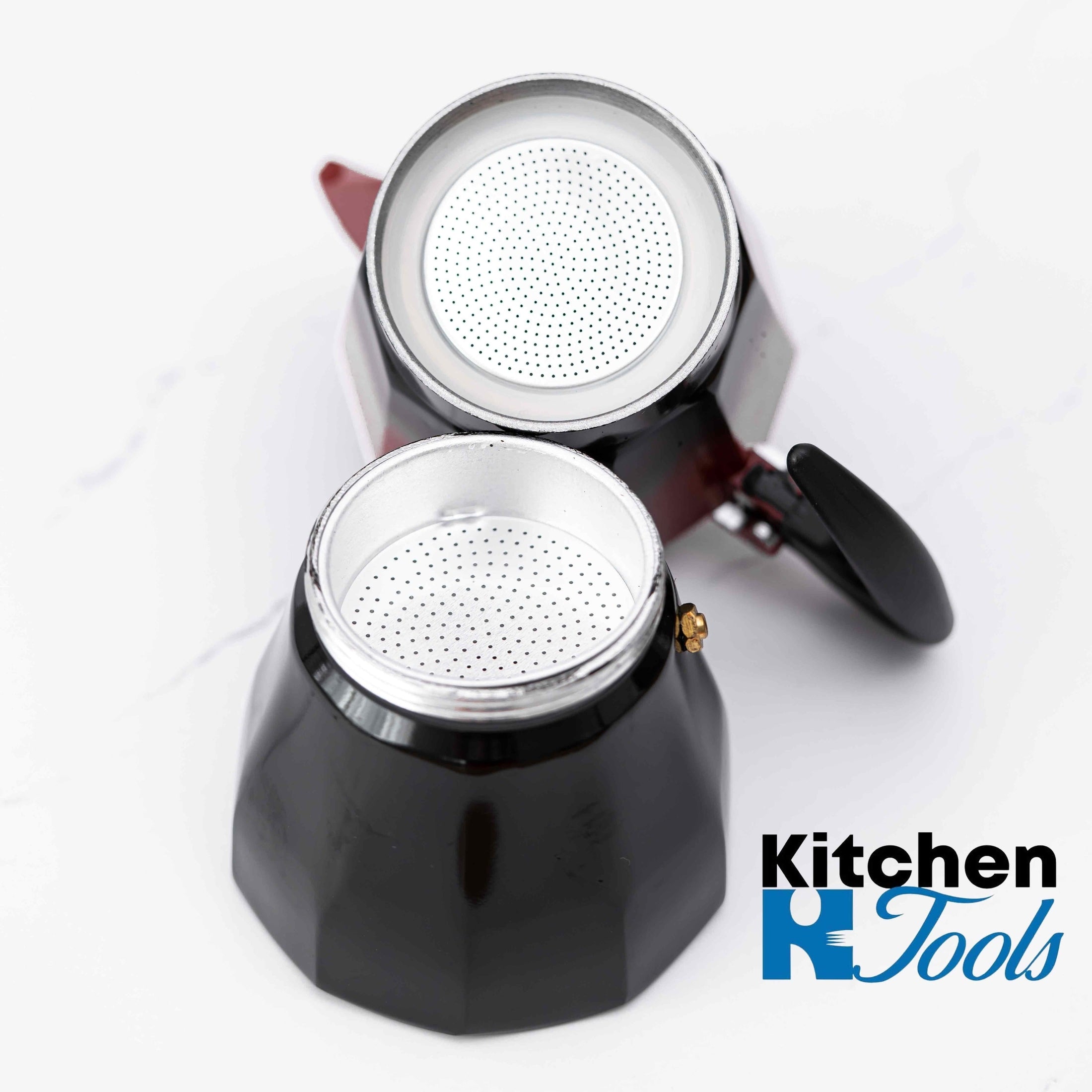 Espressor Rosberg 6 Cesti, Rosu-Negru