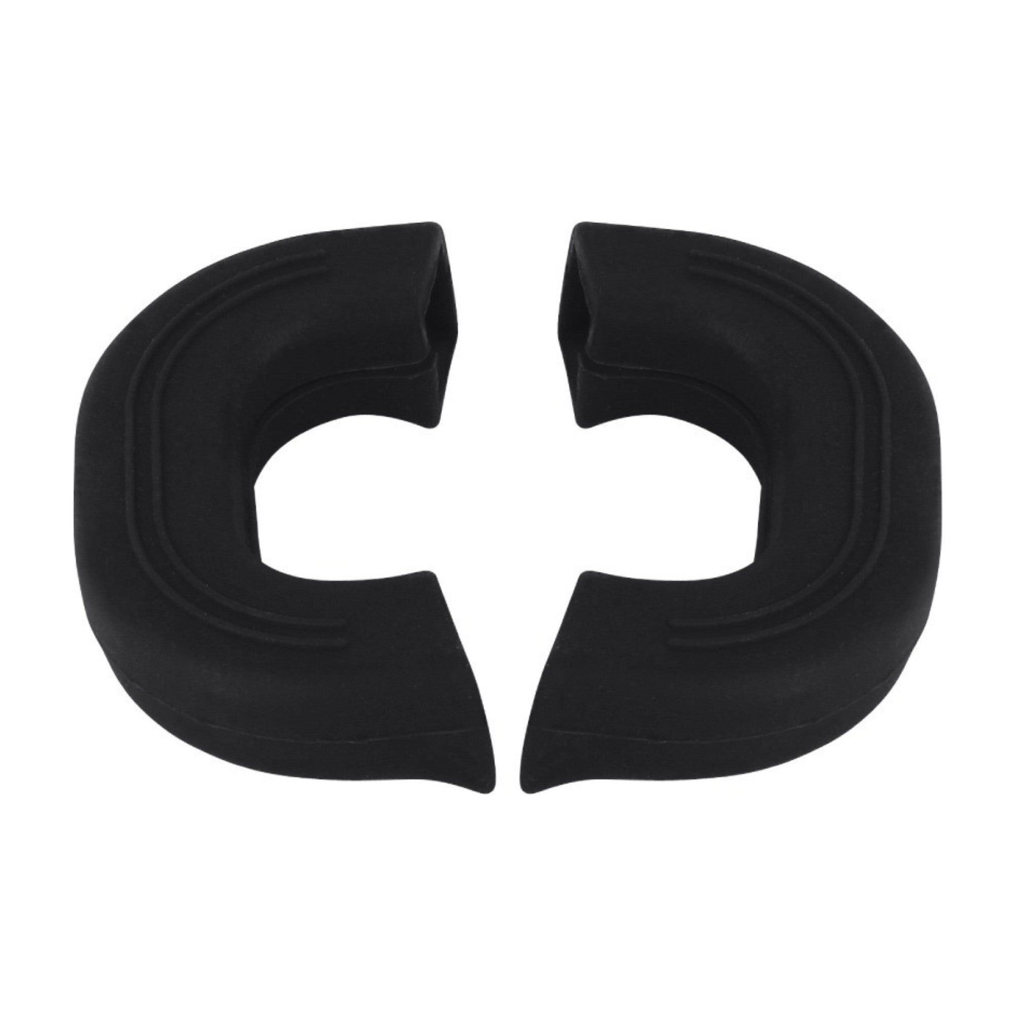 Manere din silicon negre, pentru cratita 28 cm, termorezistente, Goldmann