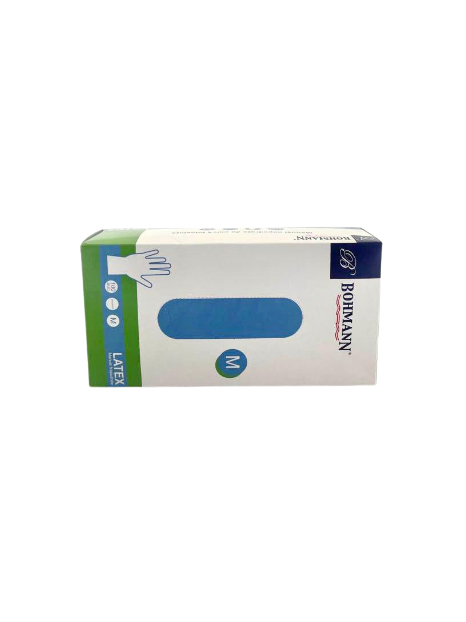 Manusi din latex Premium 100%, albe nepudrate, nesterile, de unica folosinta 100buc/cutie, M