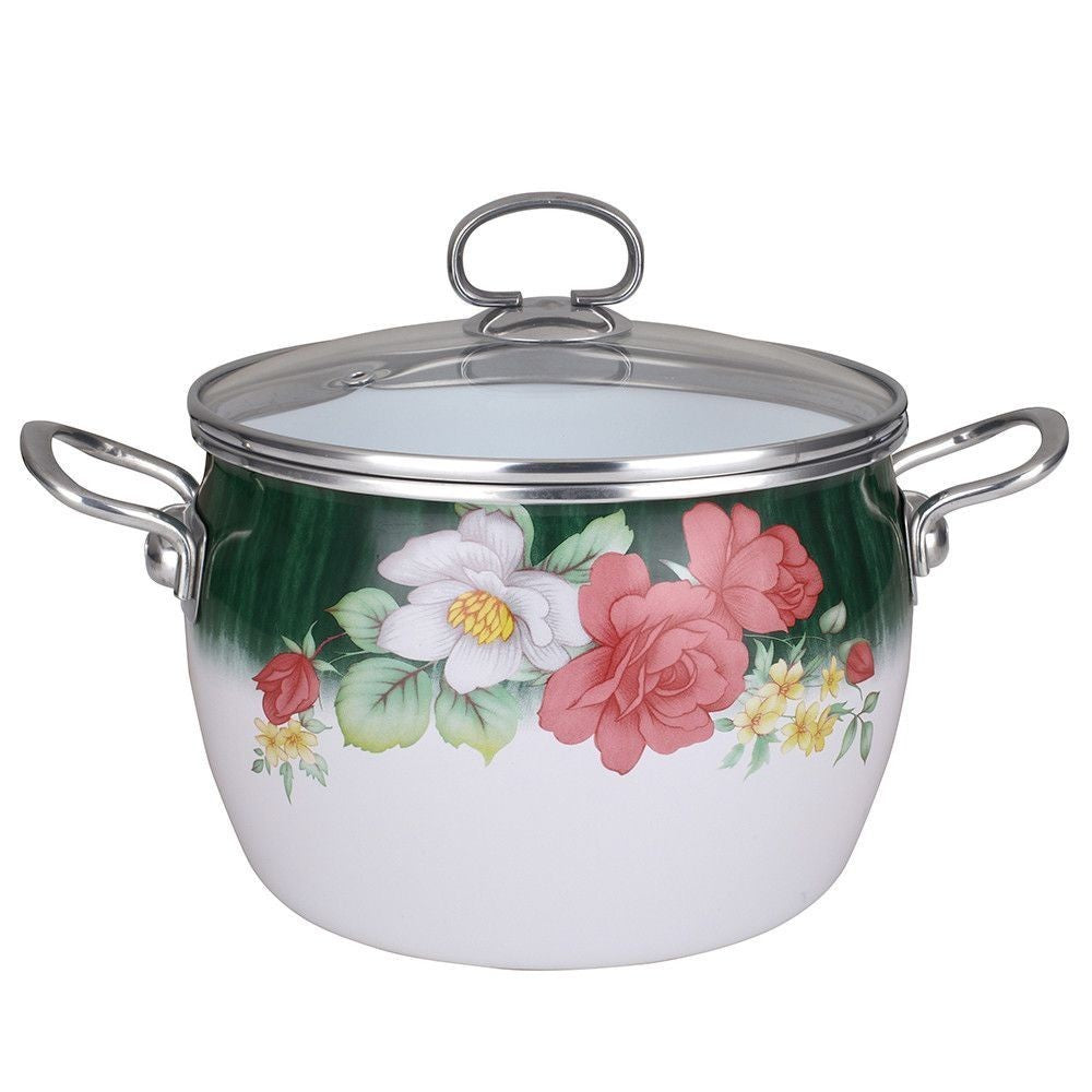 Cratita Bohmann 2.4L cu capac yena si manere din inox