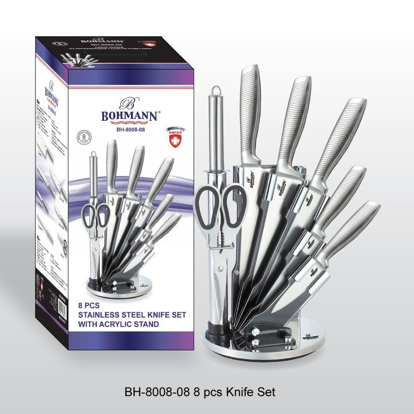 Set de cuțite Bohmann inoxidabil 8 piese