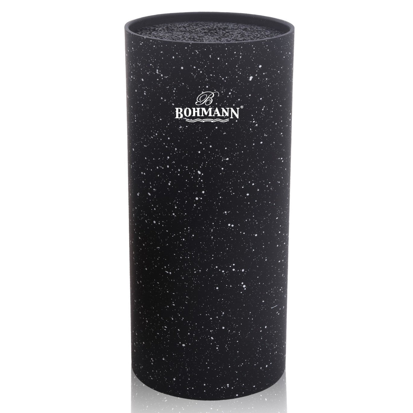 Suport Bohmann negru marmorat pentru cutite