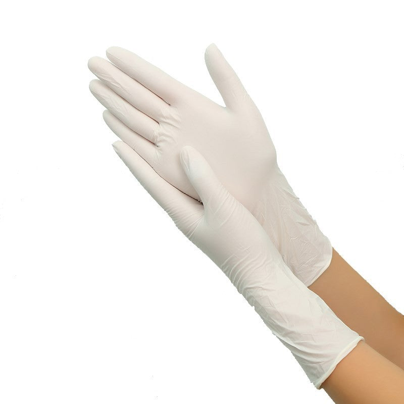 Manusi Latex Albe, de Unica Folosinta, Set 100buc