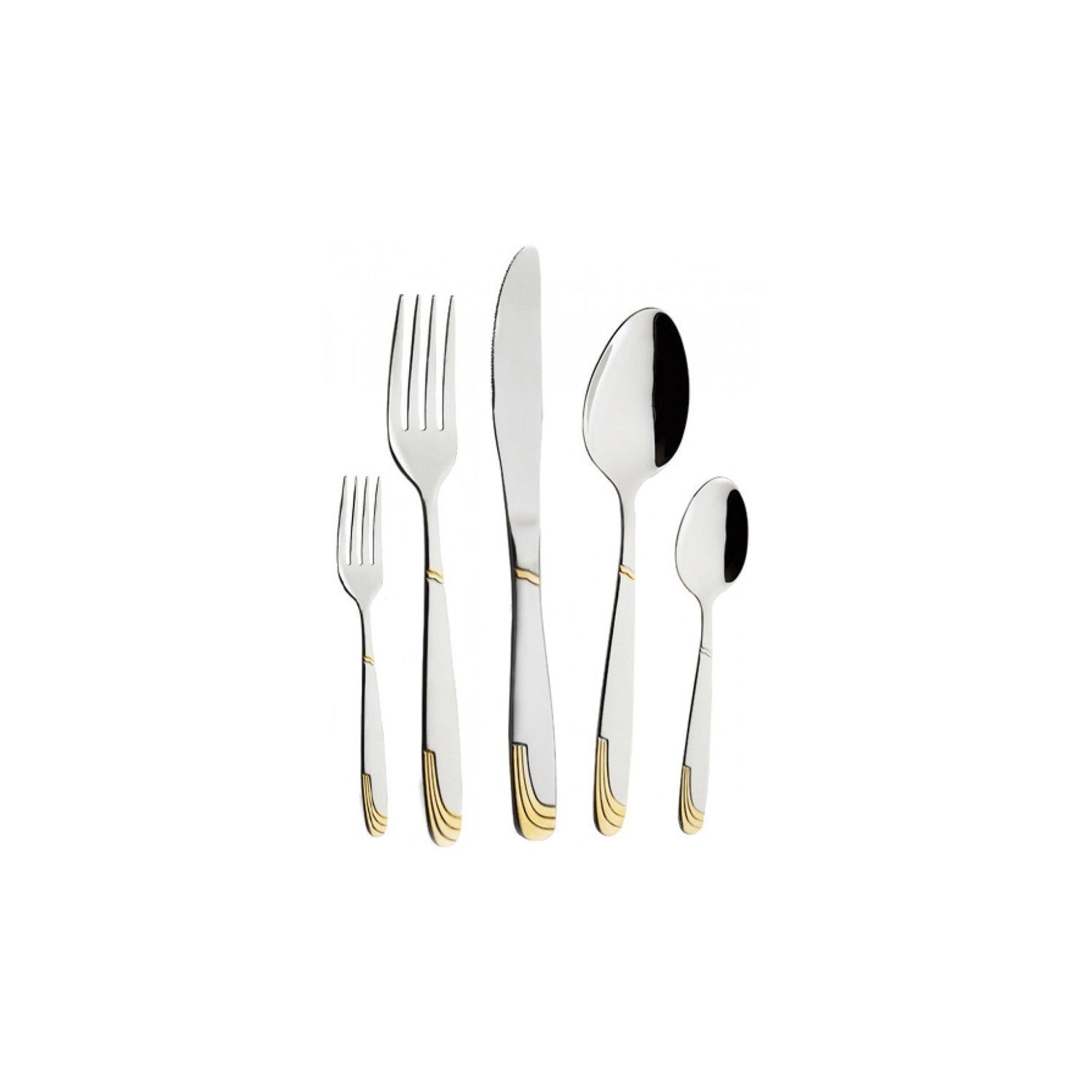 Set Tacamuri 30 Piese Auriu Bohmann Premium