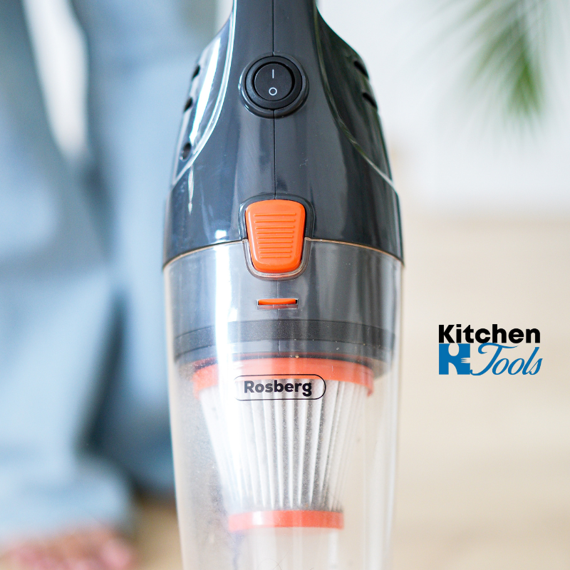 Aspirator Rosberg 2in1, 600W, HEPA, negru