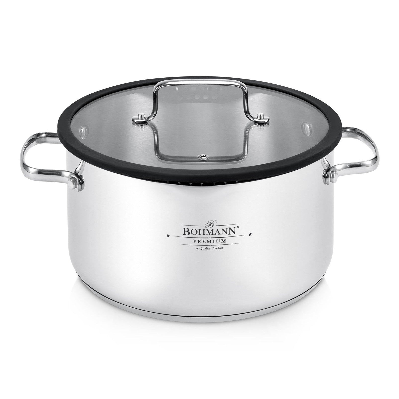 Set oale Inox Premium Bohmann, 8 piese