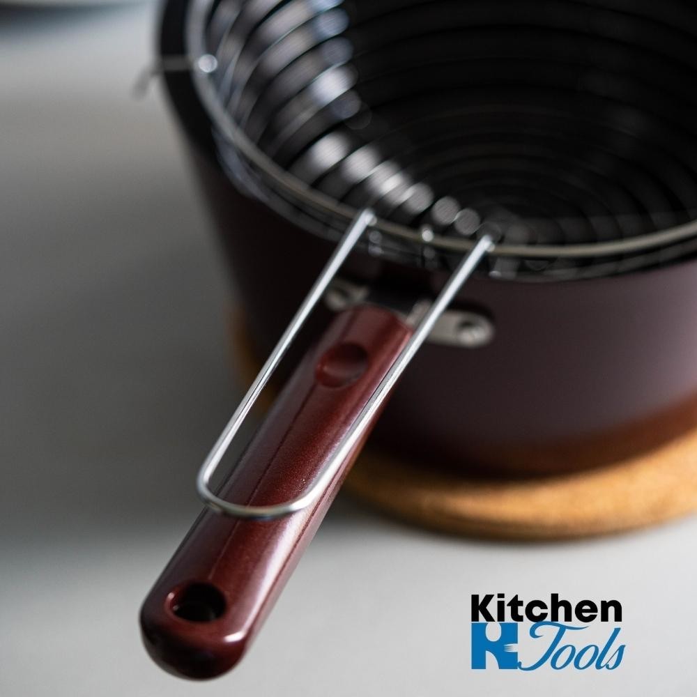 Cratita Friteuza 22cm cu Sita Inox, Esperansa