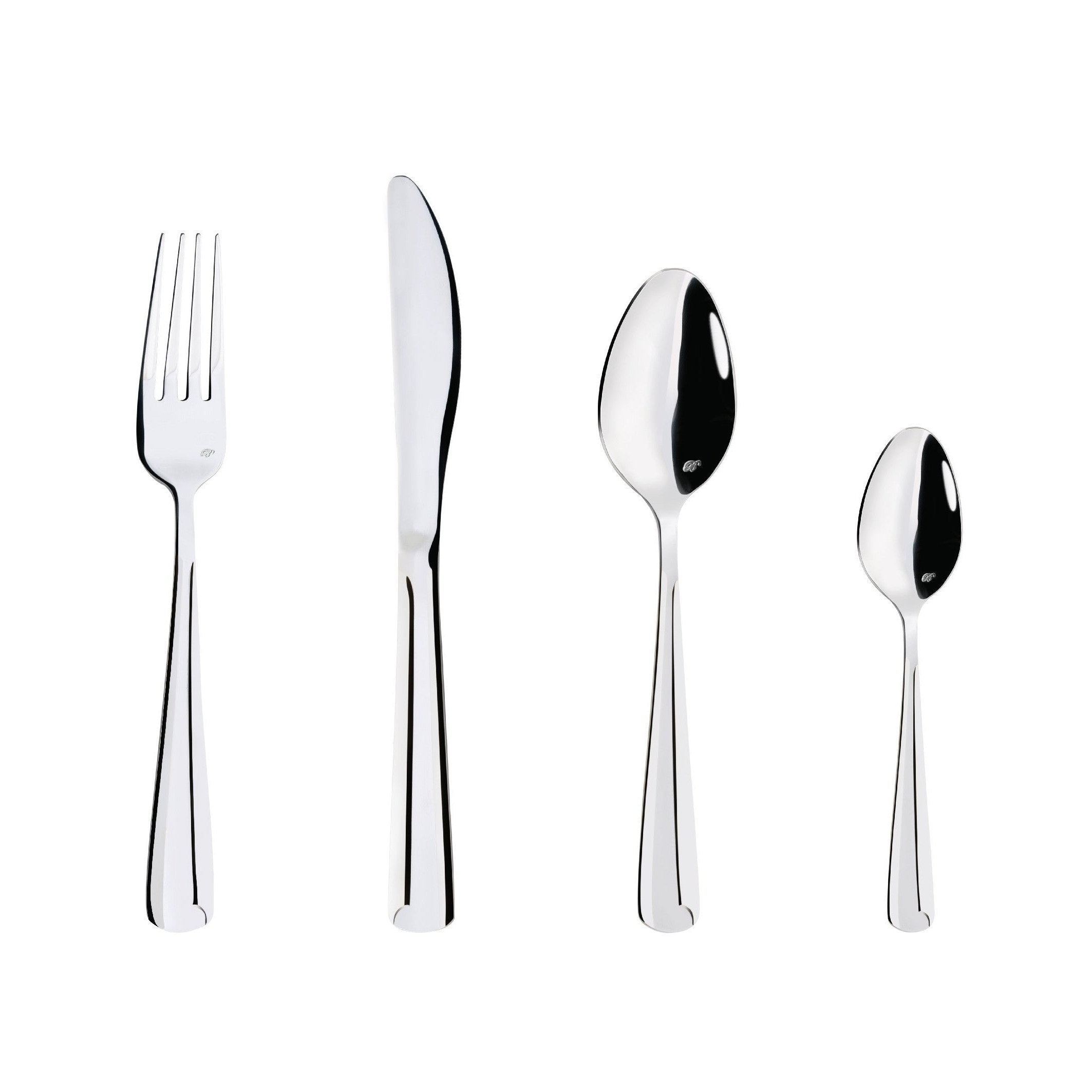 Set tacamuri 24 piese Bohmann Premium, inox, argintiu