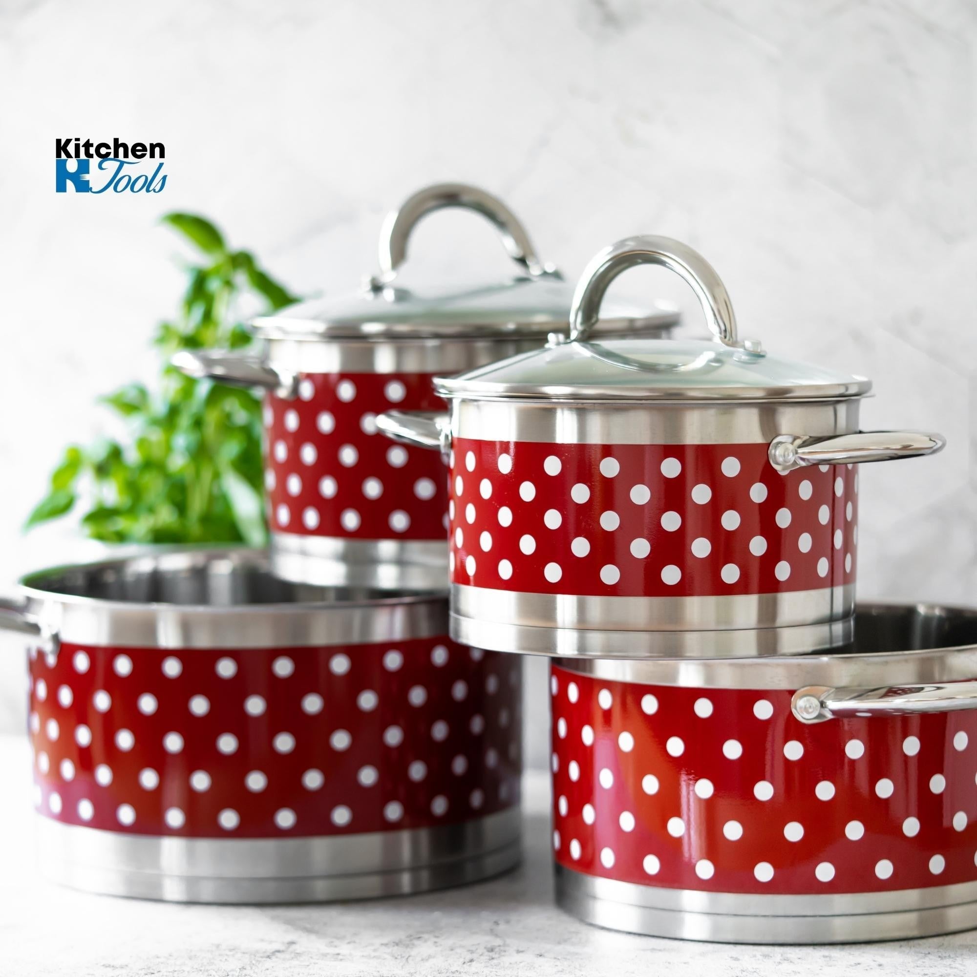 Set Oale Inox cu Buline Bohmann, 6 Piese