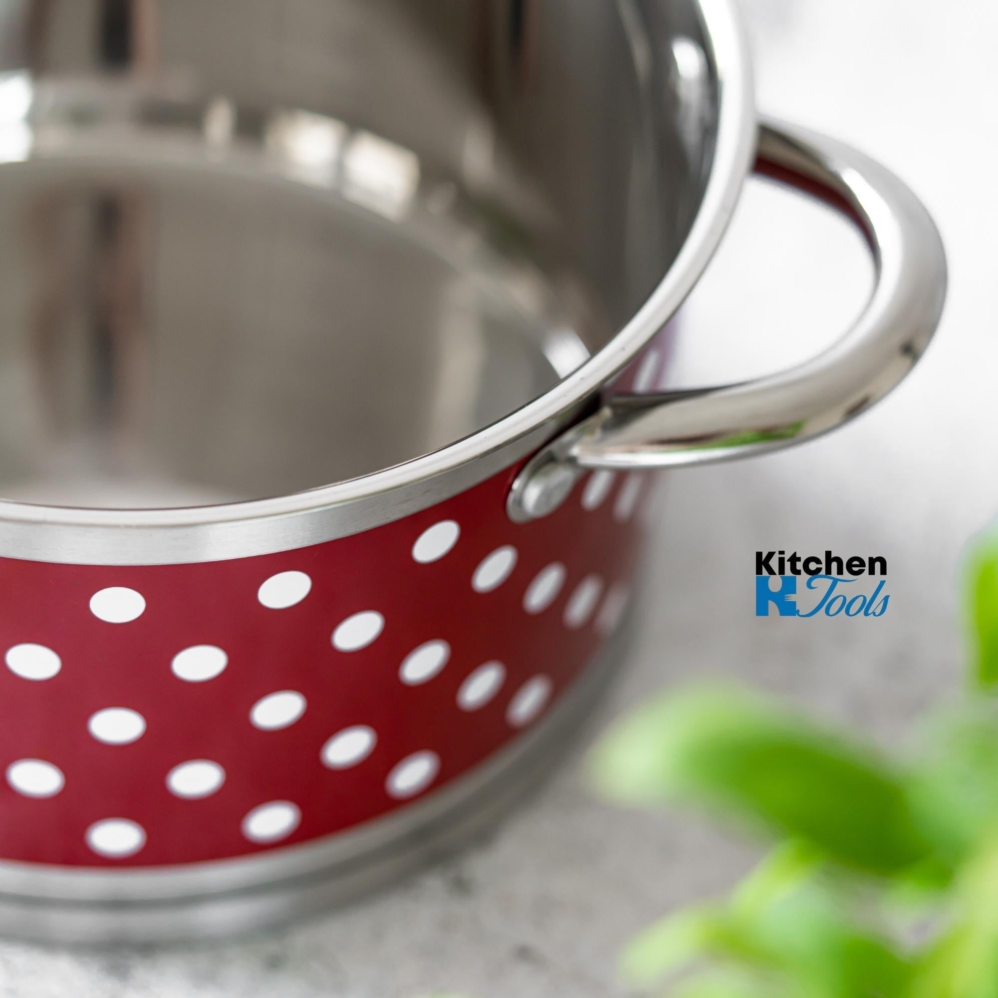 Set 8 piese cratite inox cu buline, Bohmann