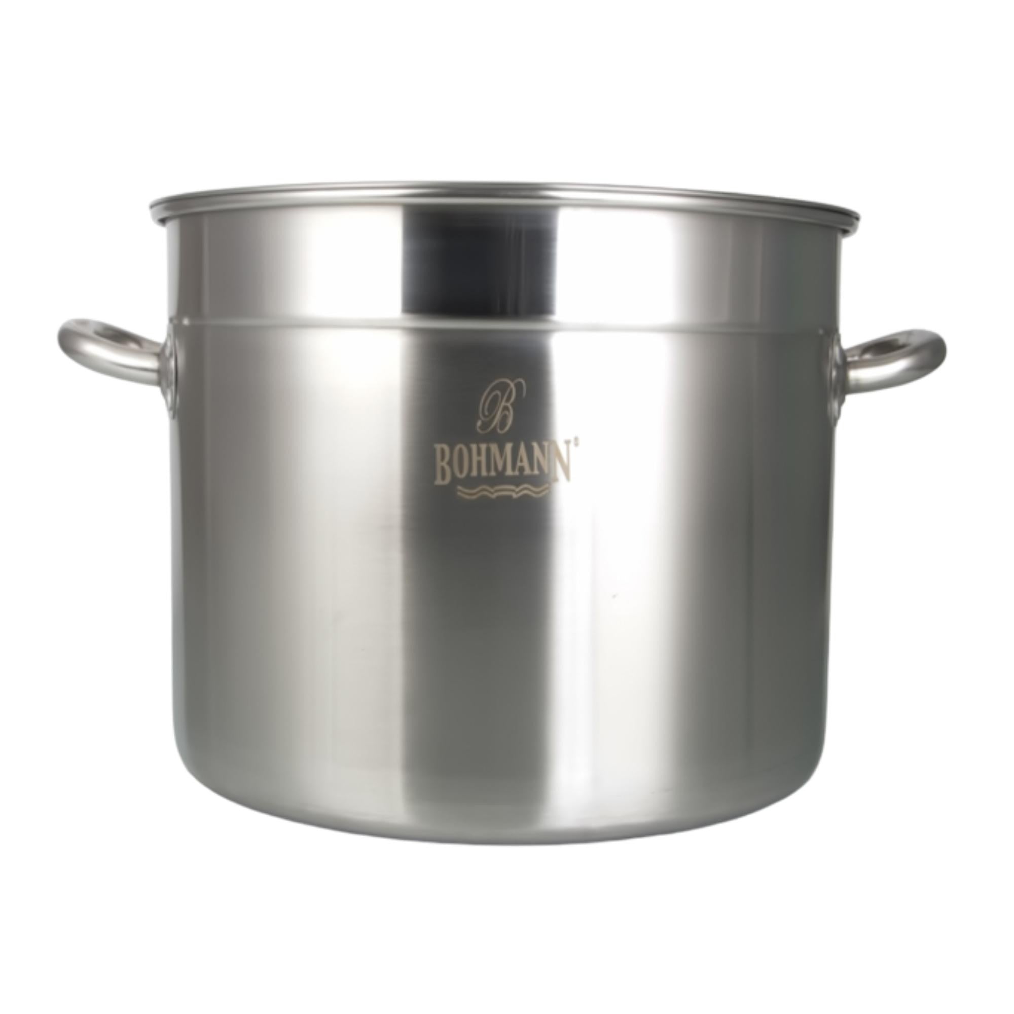 Cratita inox cu capac, 14L, 31.5x20 cm