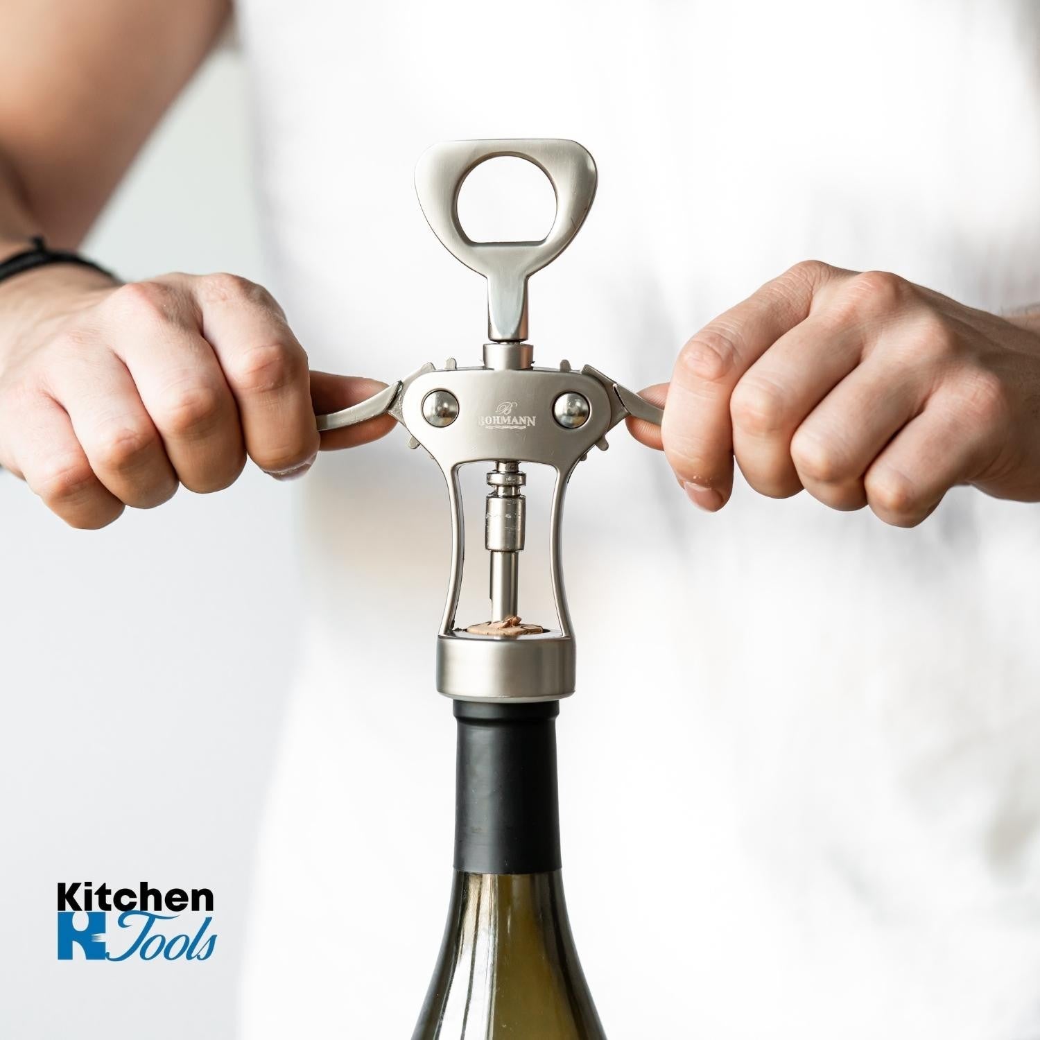 Set Ustensile Bucătărie Bohmann cu Suport Rotativ