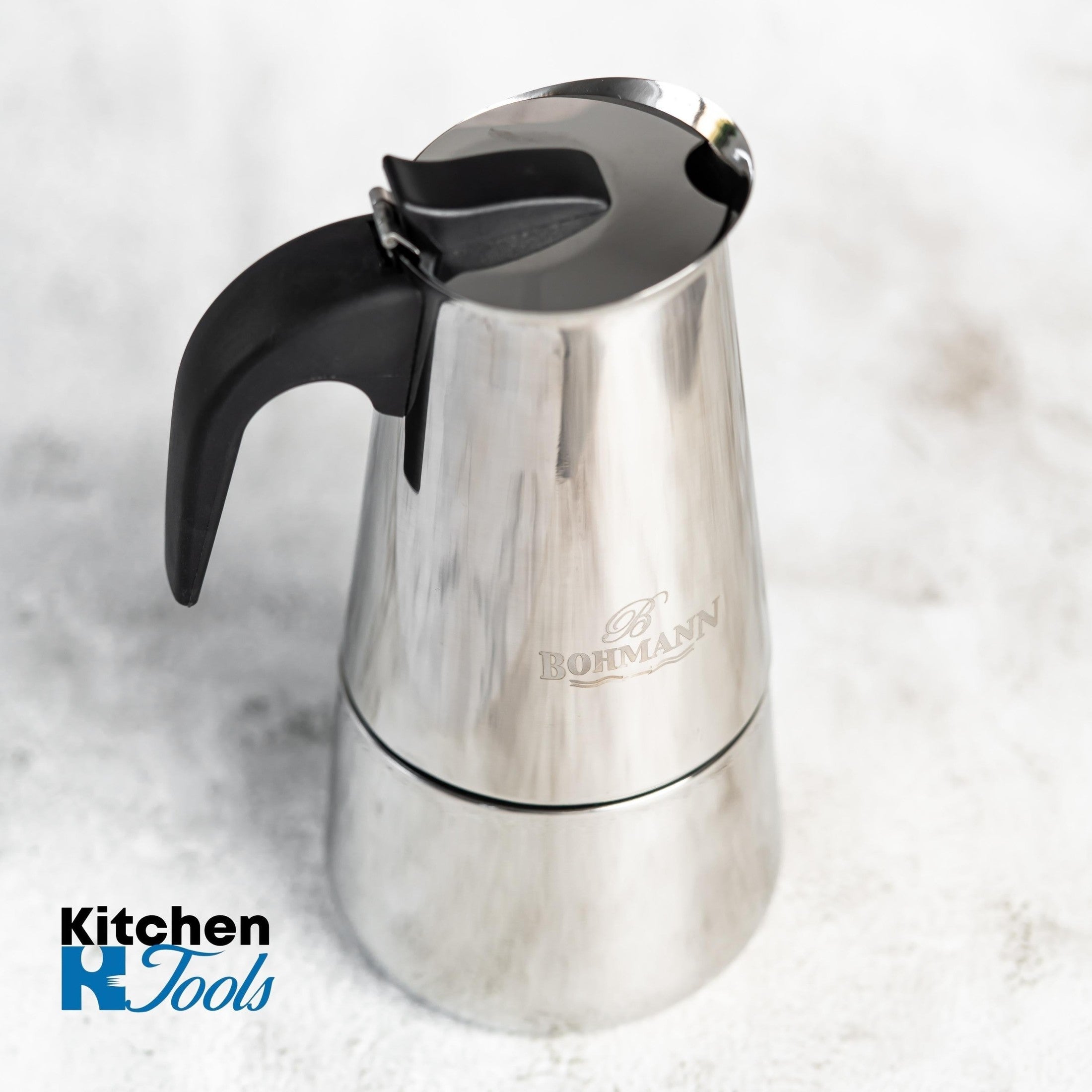 Espressor cafea inox Bohmann, 200ml, 4 cupe